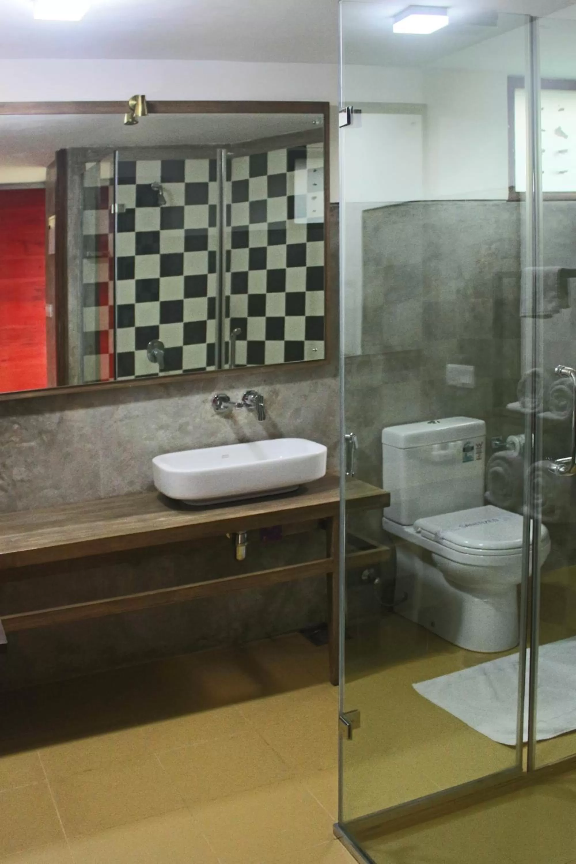 Bathroom in SWP Eco Lodge, Kandy