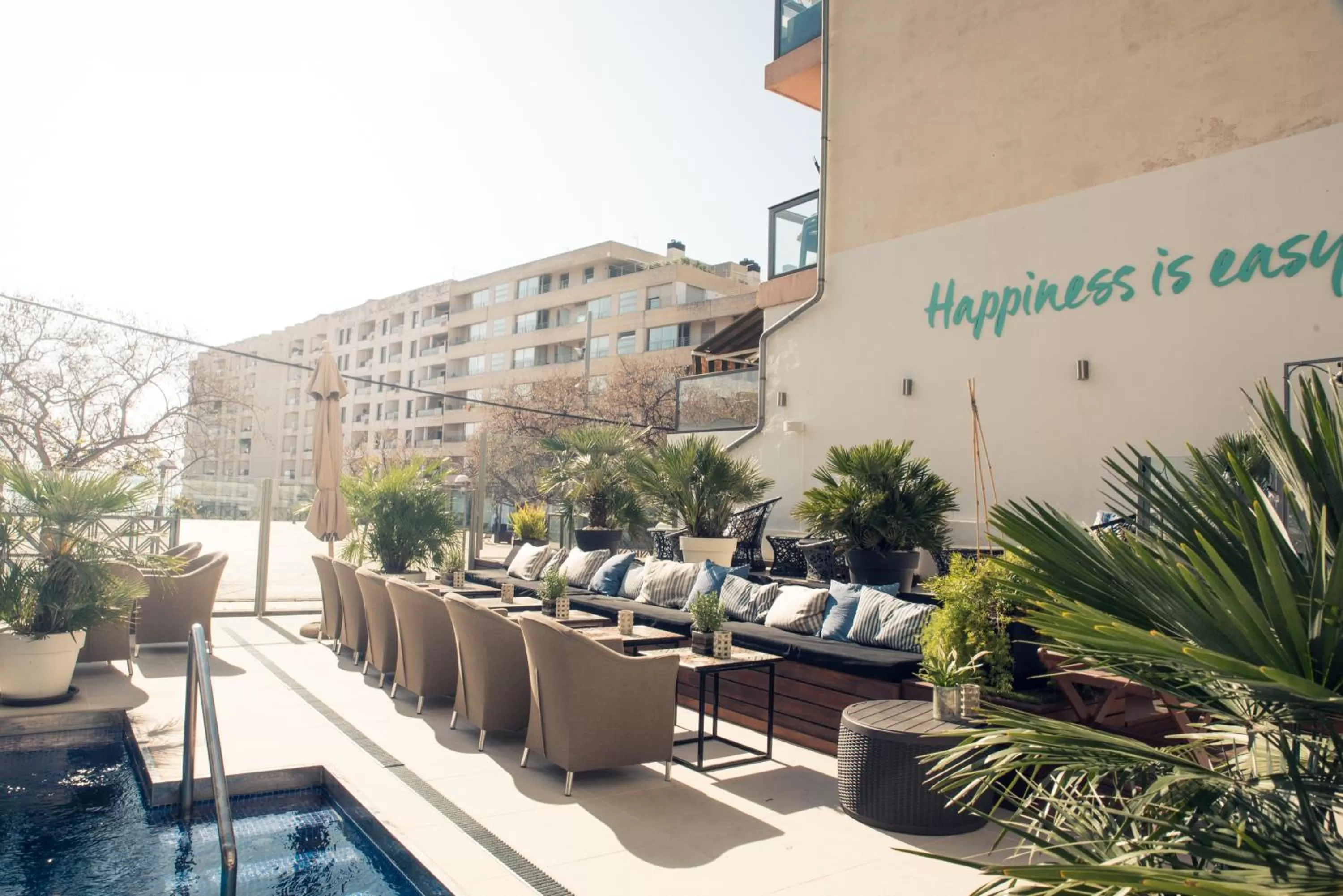 Balcony/Terrace in Hotel Feliz