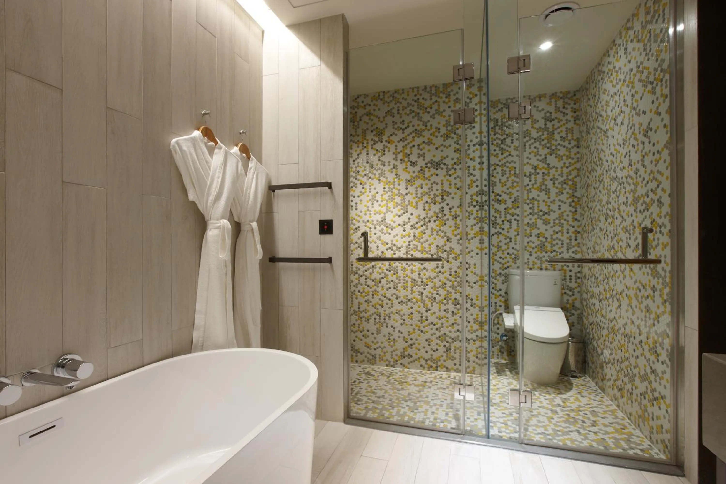 Shower in Discovery Hotel