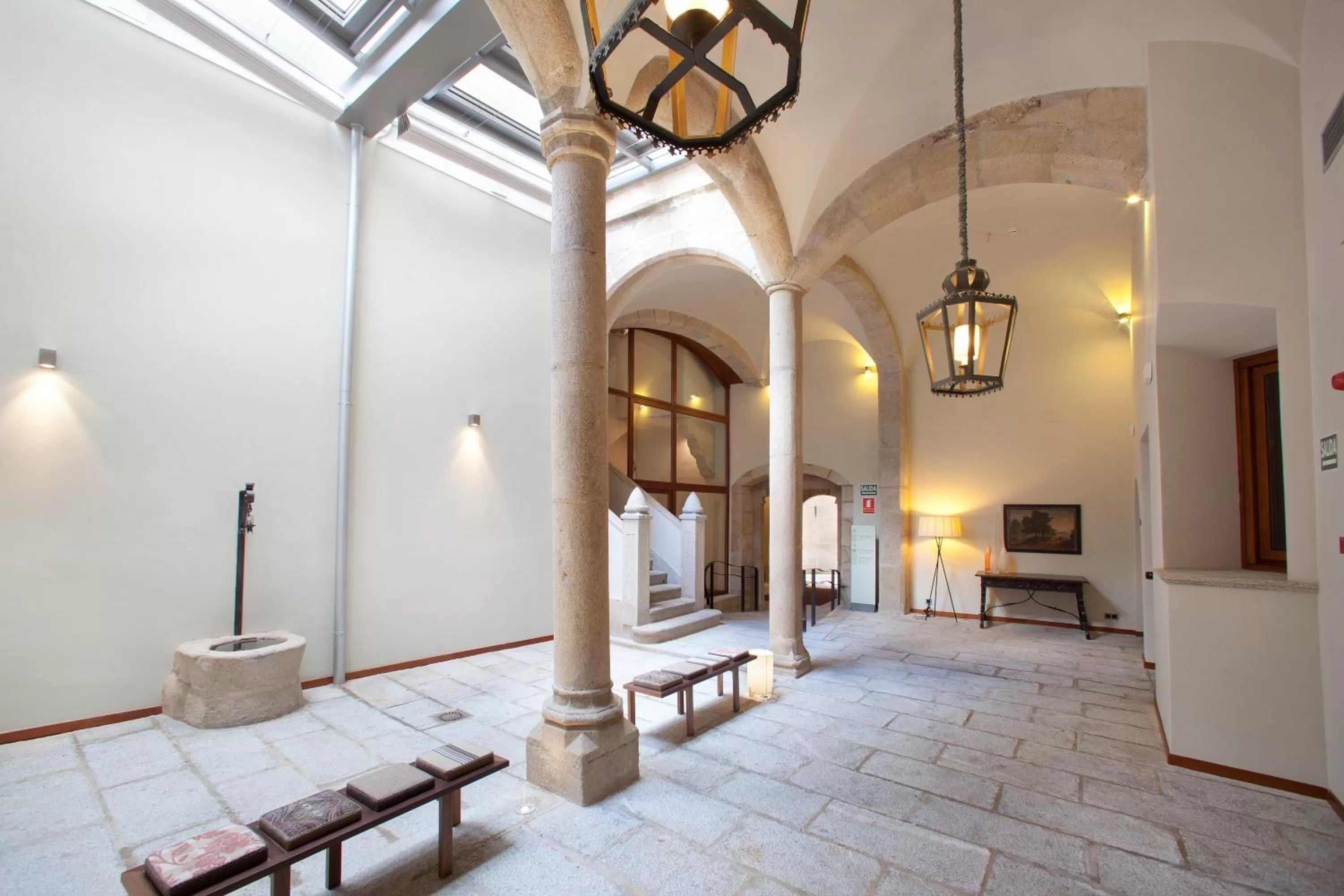 Decorative detail in Parador de Caceres