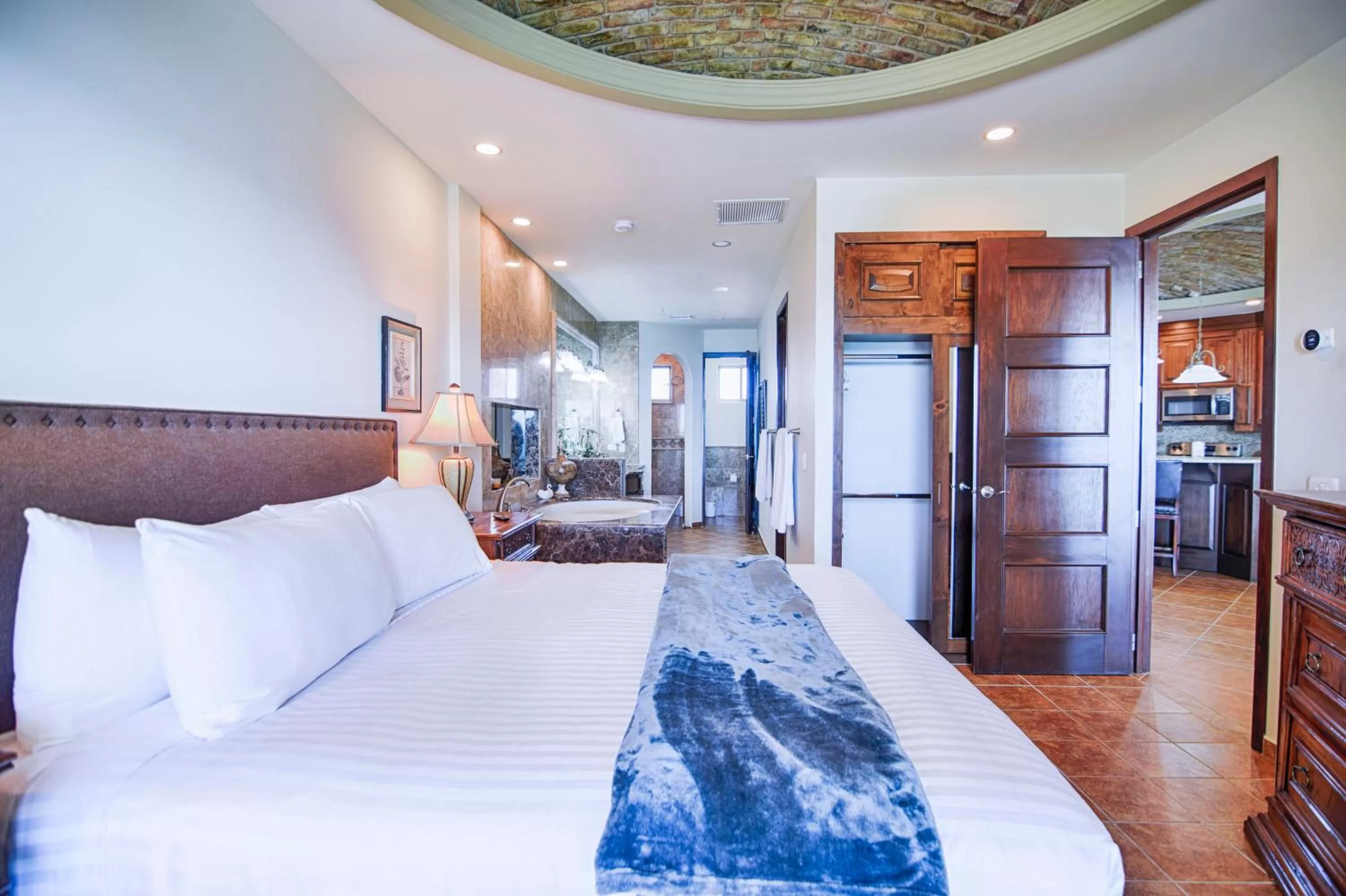 Bed in Esmeralda Beach Resort