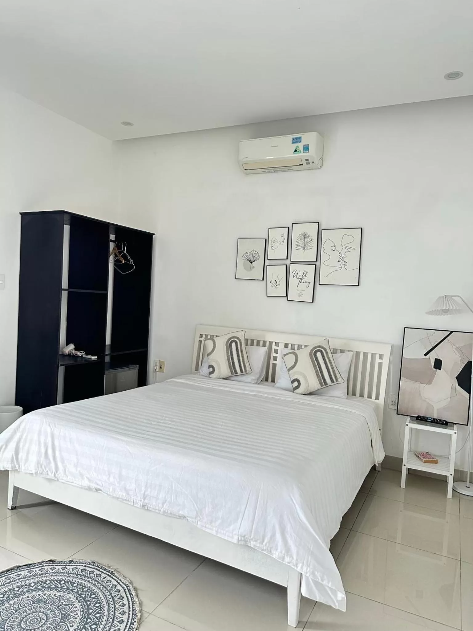 Bed in Ancient Terracotta Villa