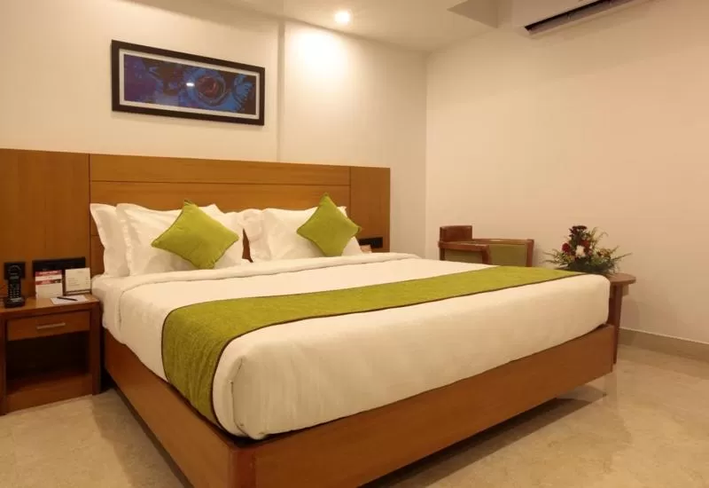 Bed in Hotel Park Residency