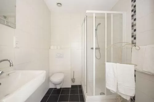 Shower, Bathroom in Recreatiepark Wiringherlant