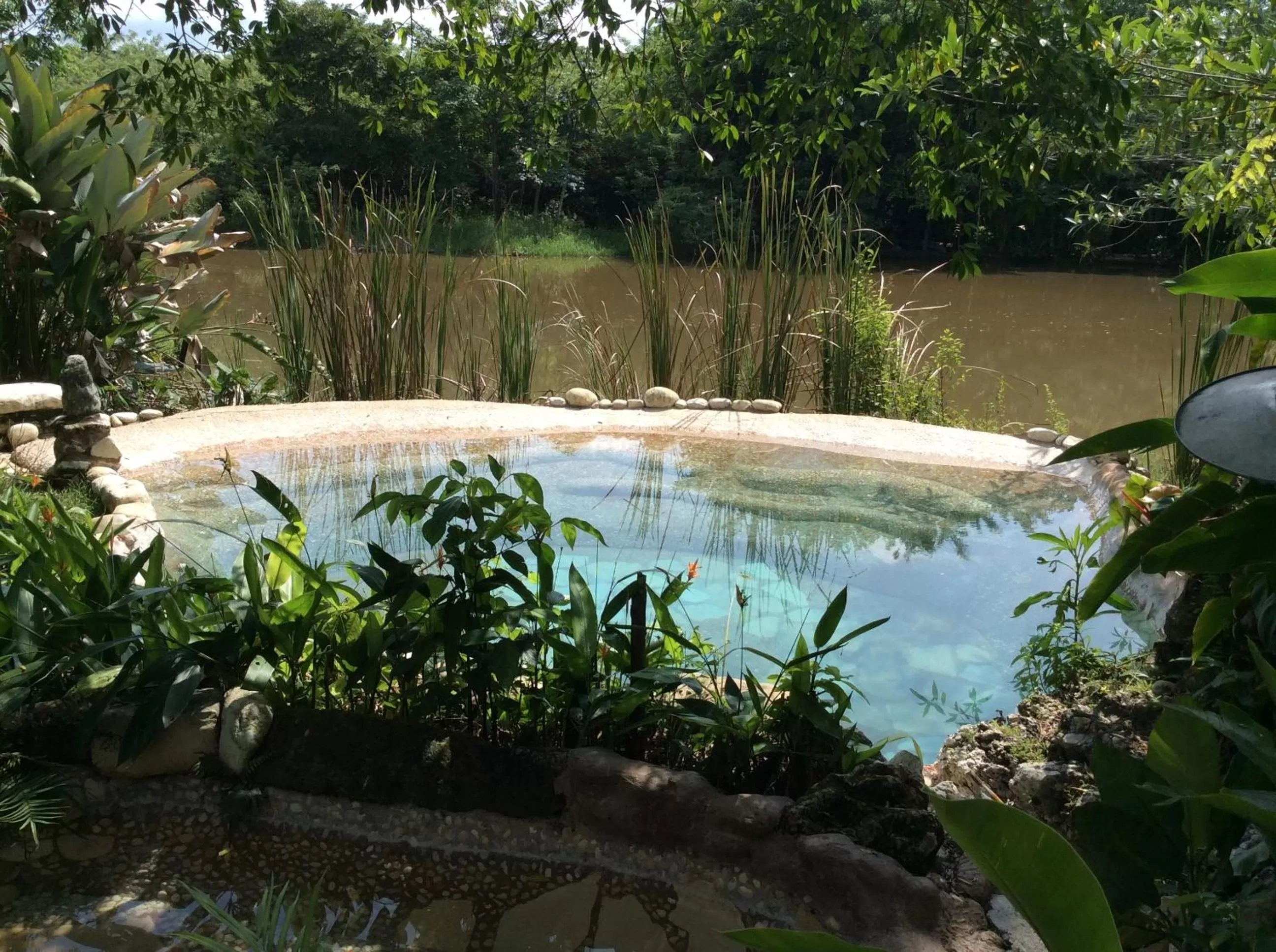 Swimming pool in Hotel Boutique Quinta Chanabnal