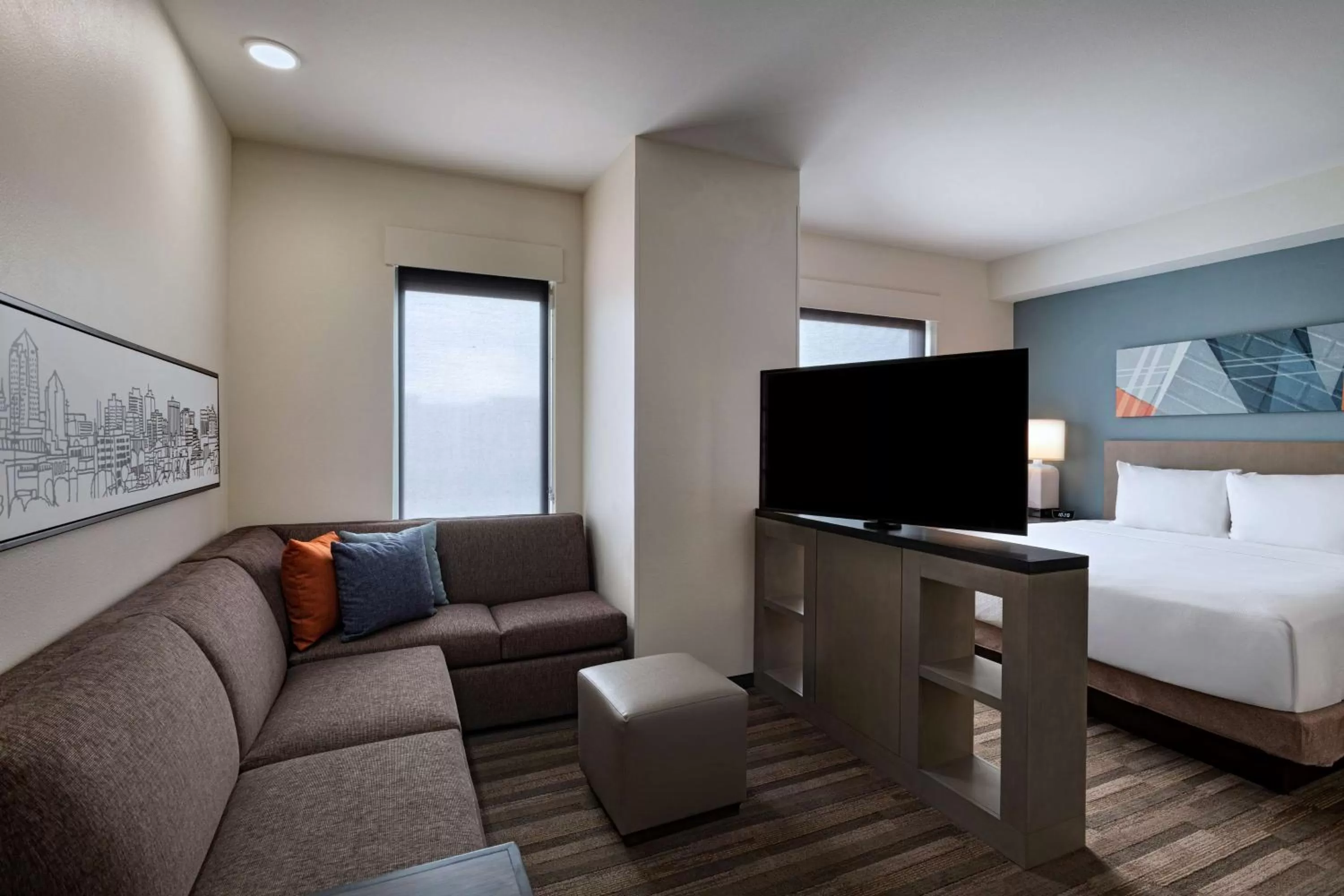 Photo of the whole room, Bed in Hyatt House Carlsbad