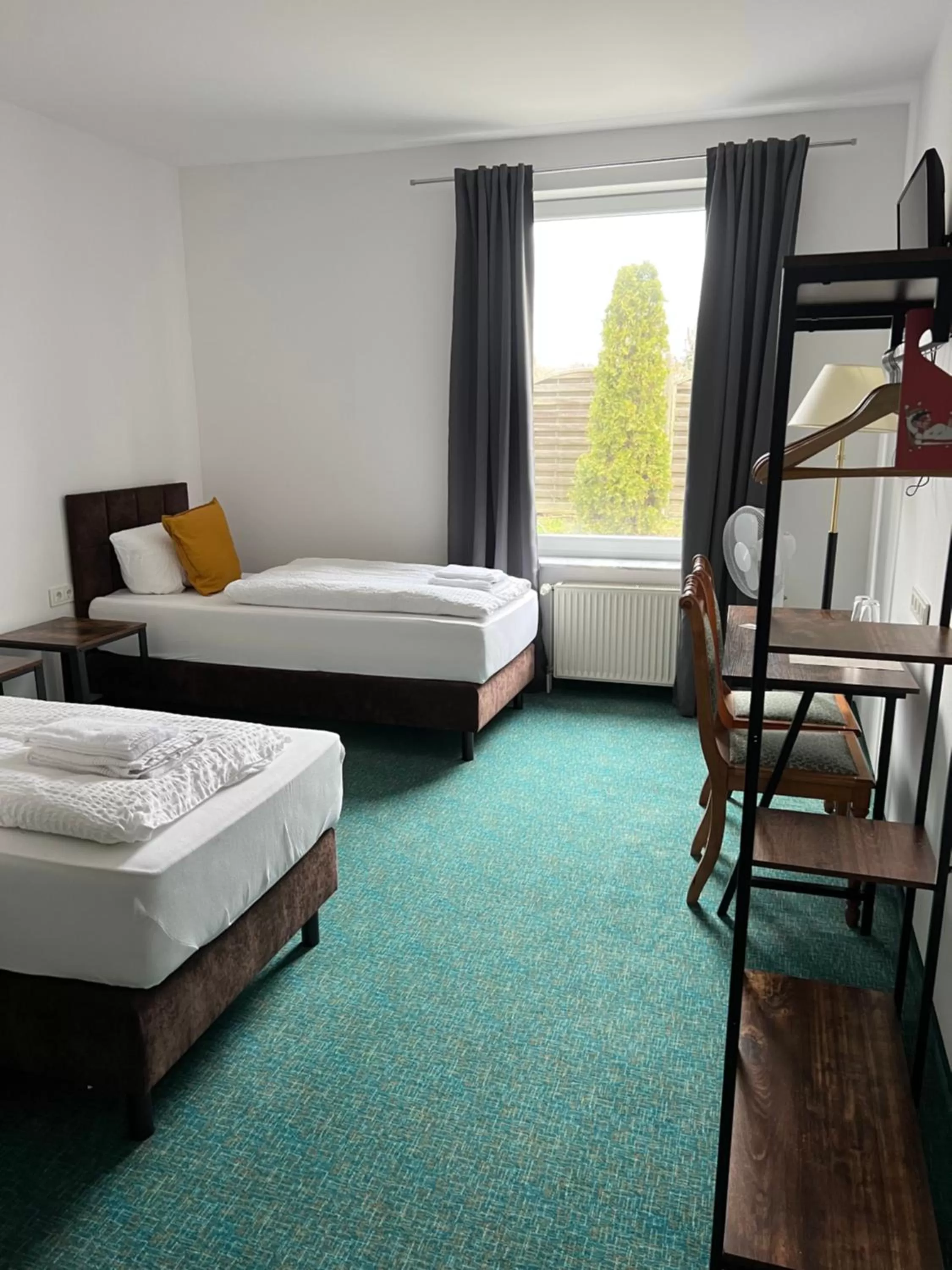 Bedroom, Bed in Hotel Rosengarten