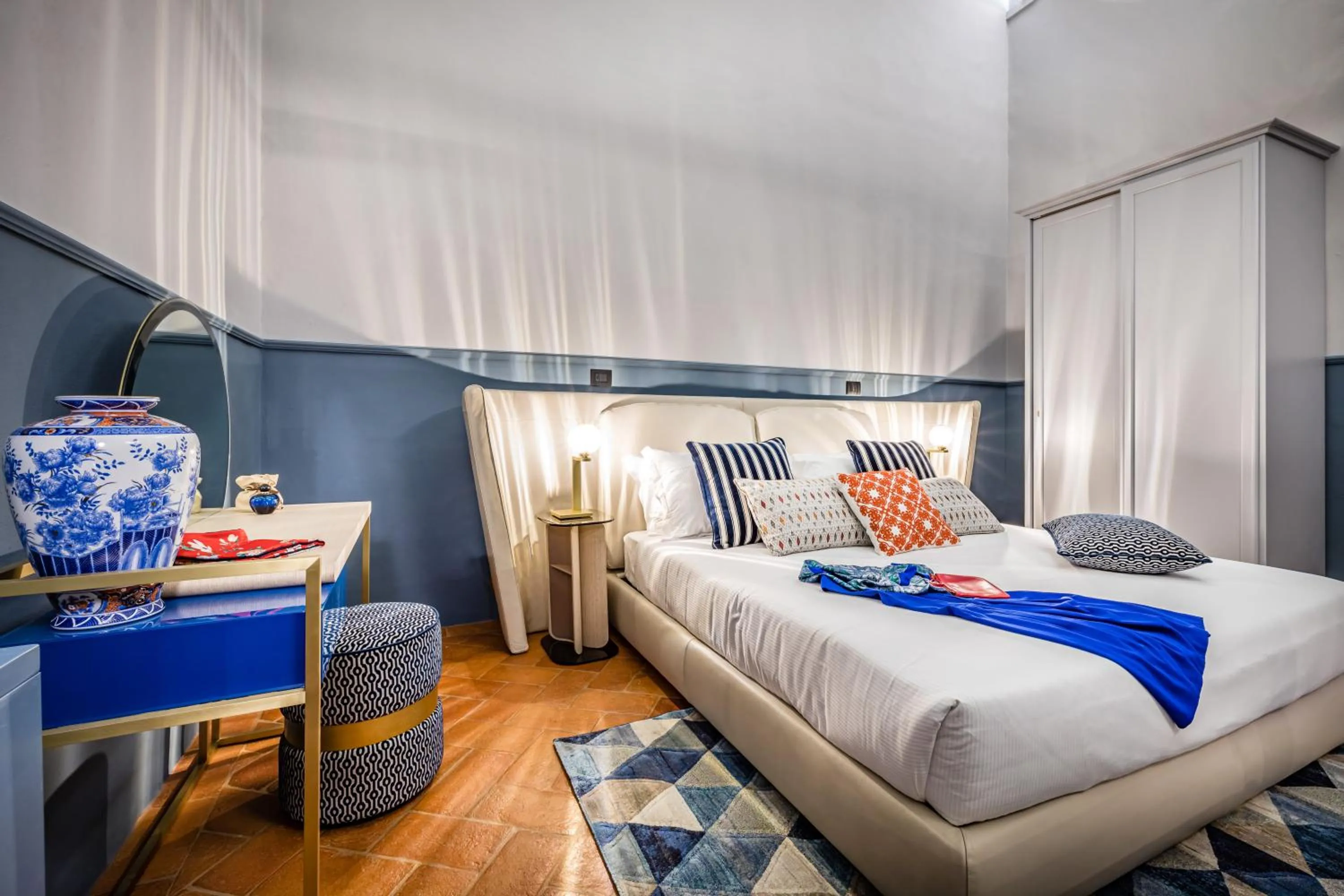 Bedroom, Bed in Palazzo Bianca Cappello Residenza d'Epoca