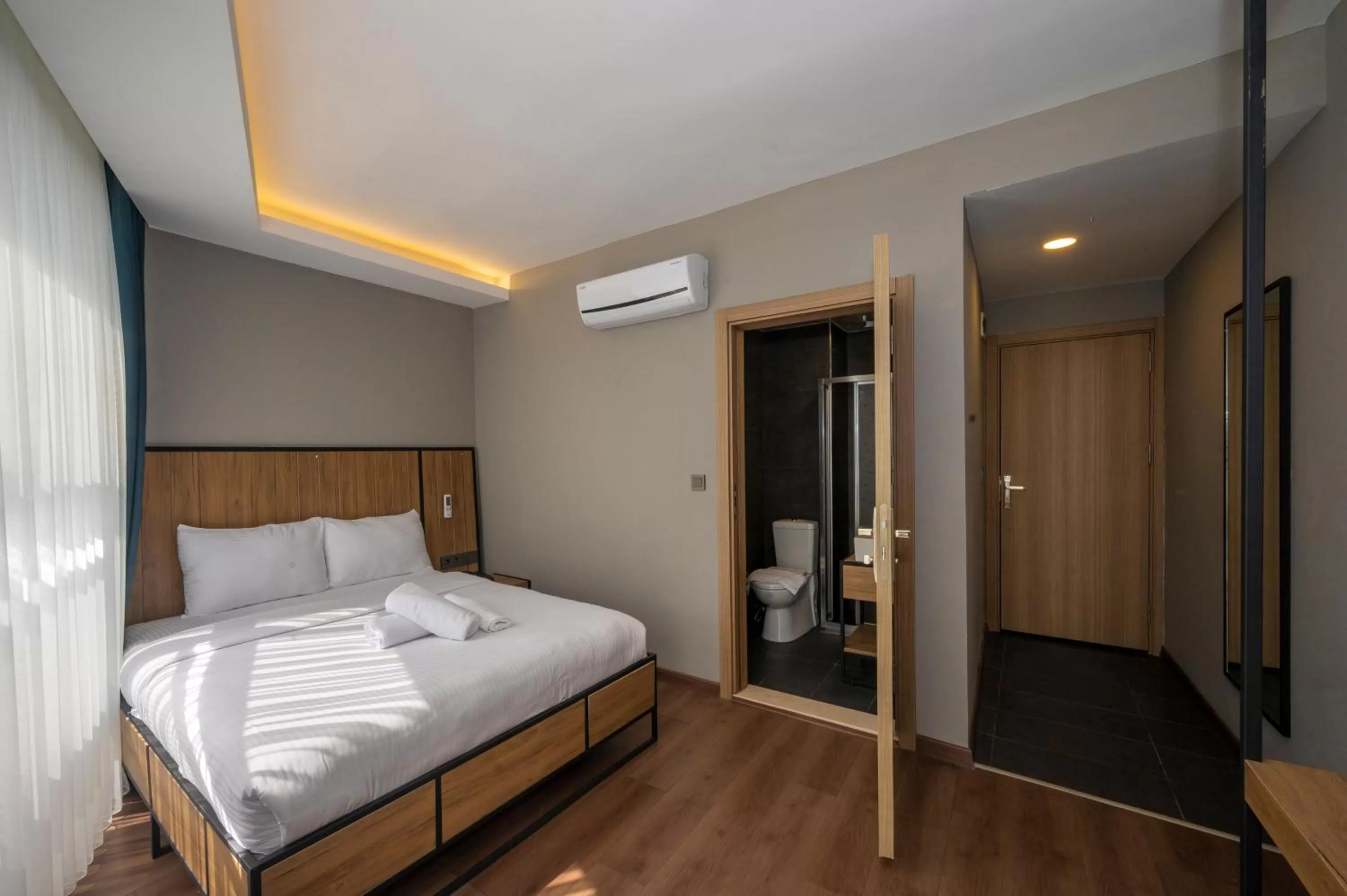 Bed in Çorlu Dem Hotel