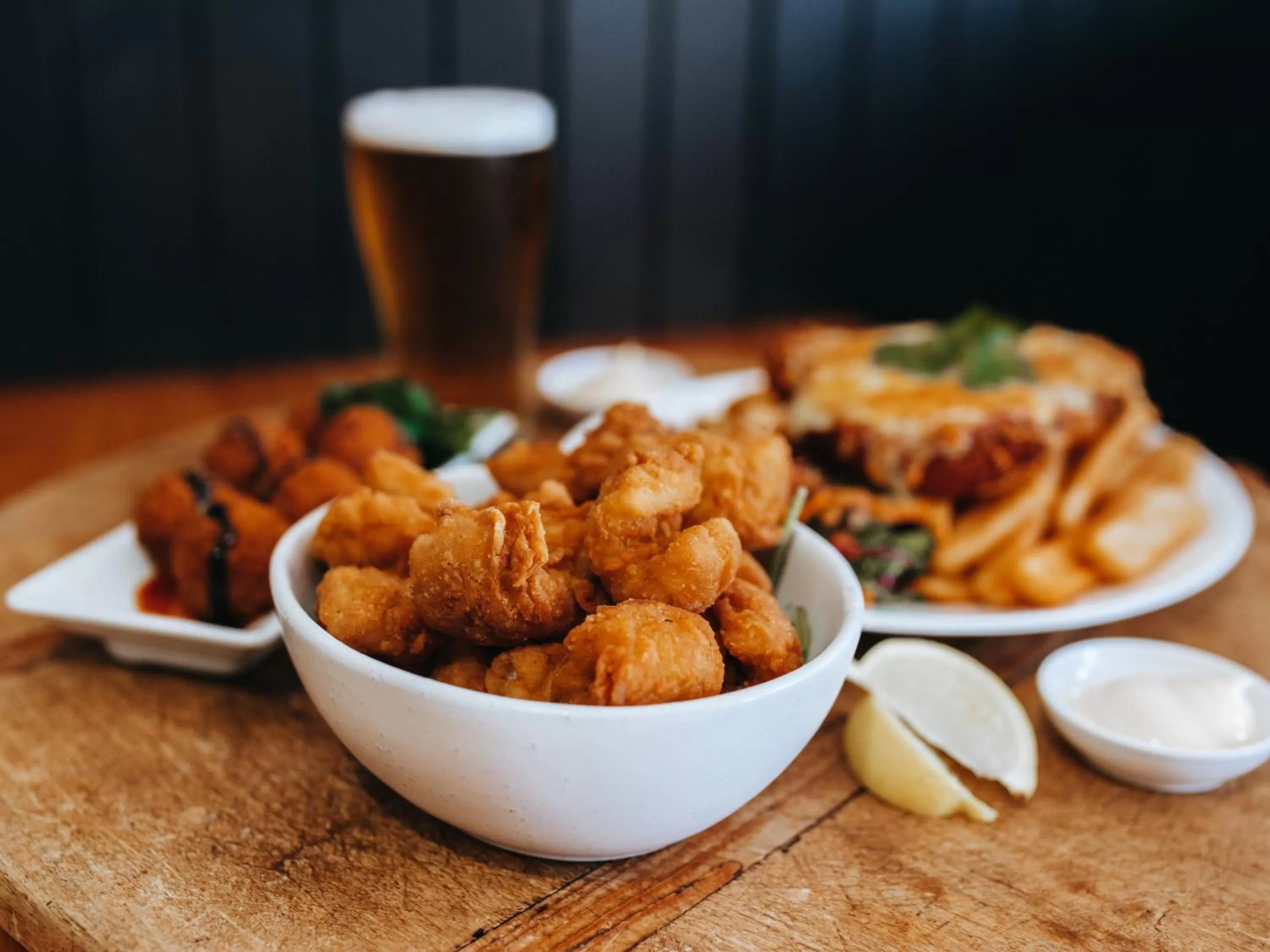 Food and drinks in Astor Inn