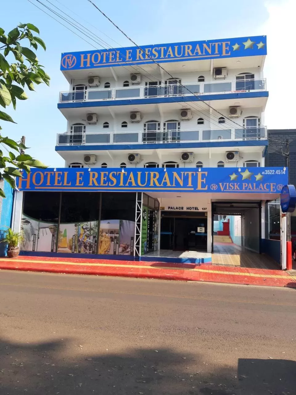 Property building in Visk Palace Hotel e Restaurante