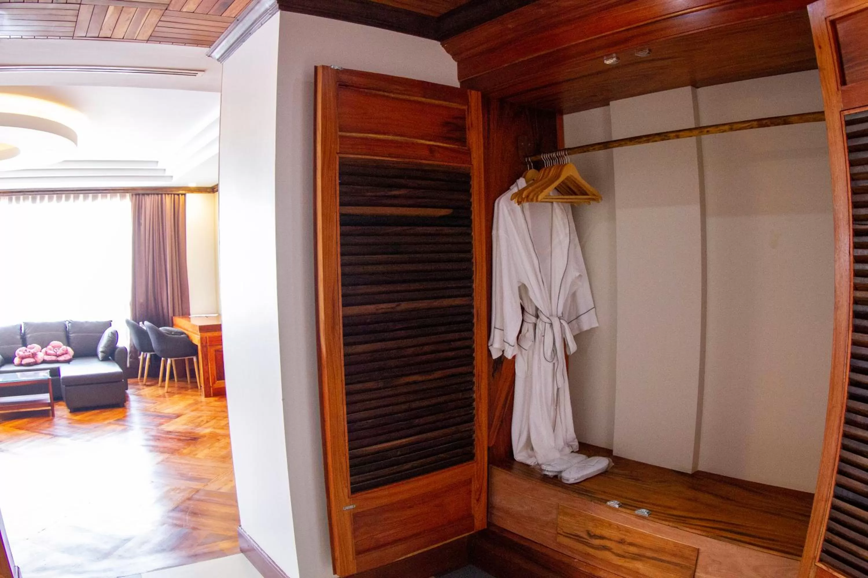 Steam room in Kampong Thom Palace Hotel