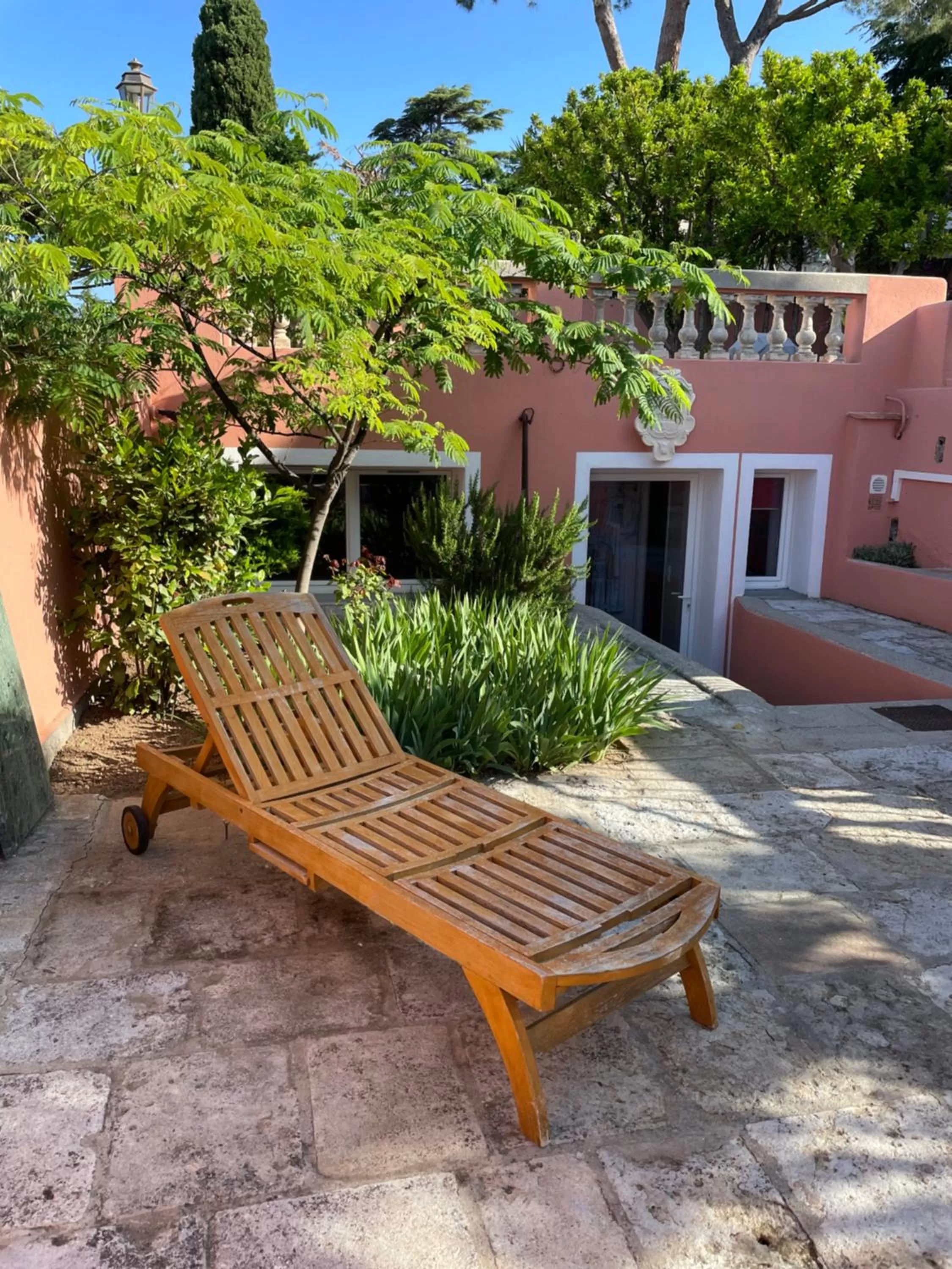 Patio in Chambre d'hôtes A l'ancre marine