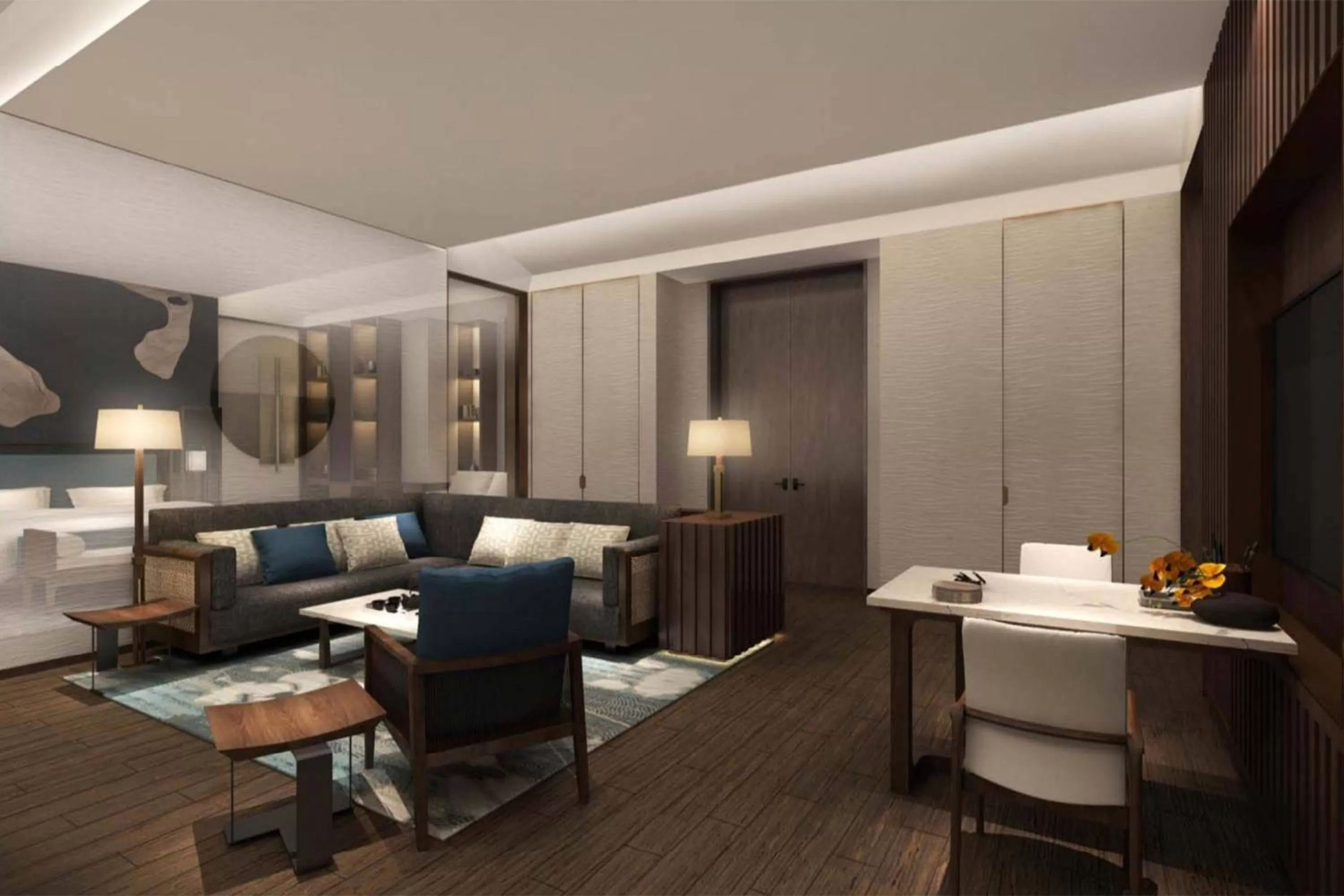 Bedroom in JW Marriott Hotel Qufu