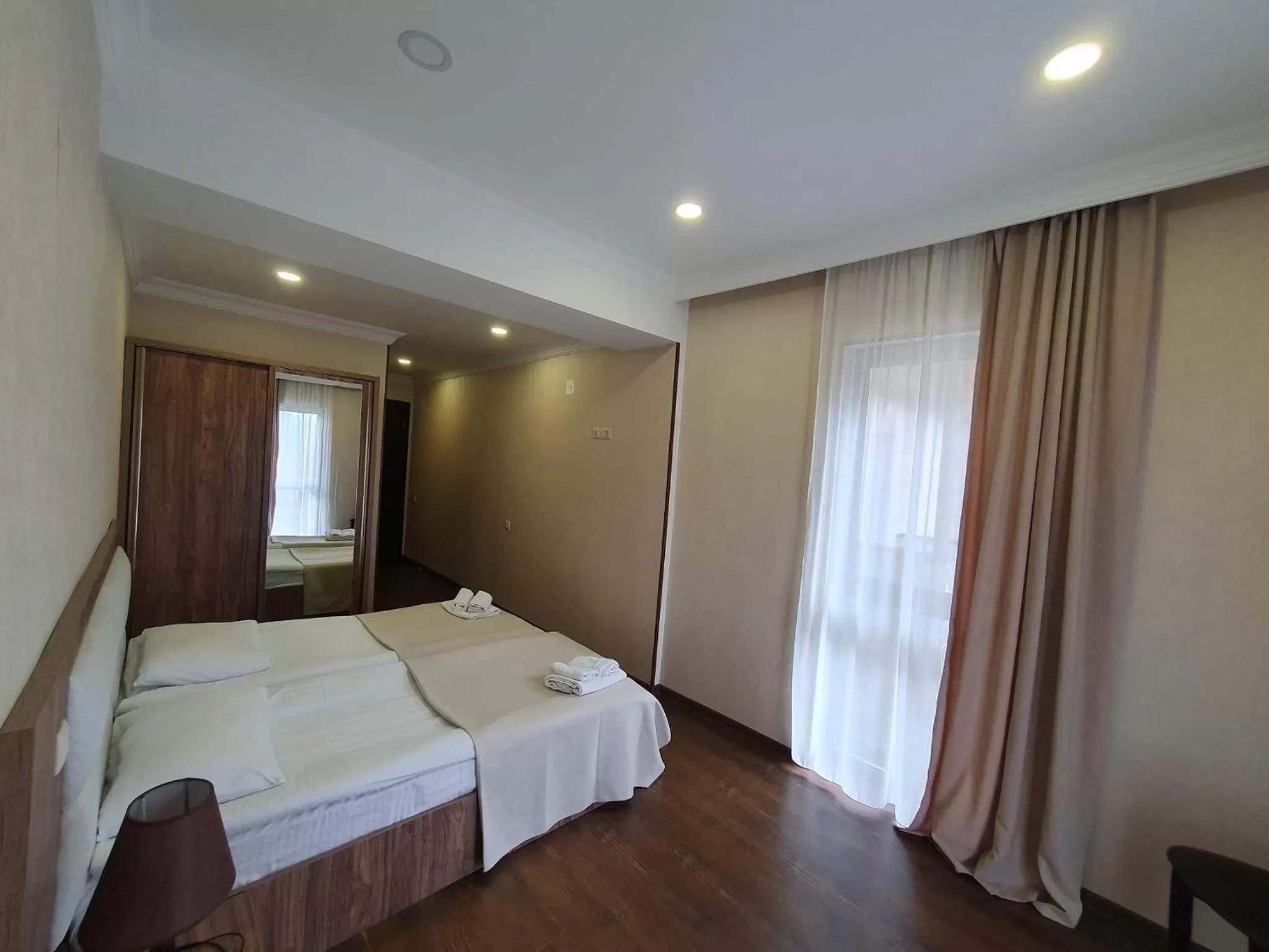 Bed in Hotel Shgedi Mestia