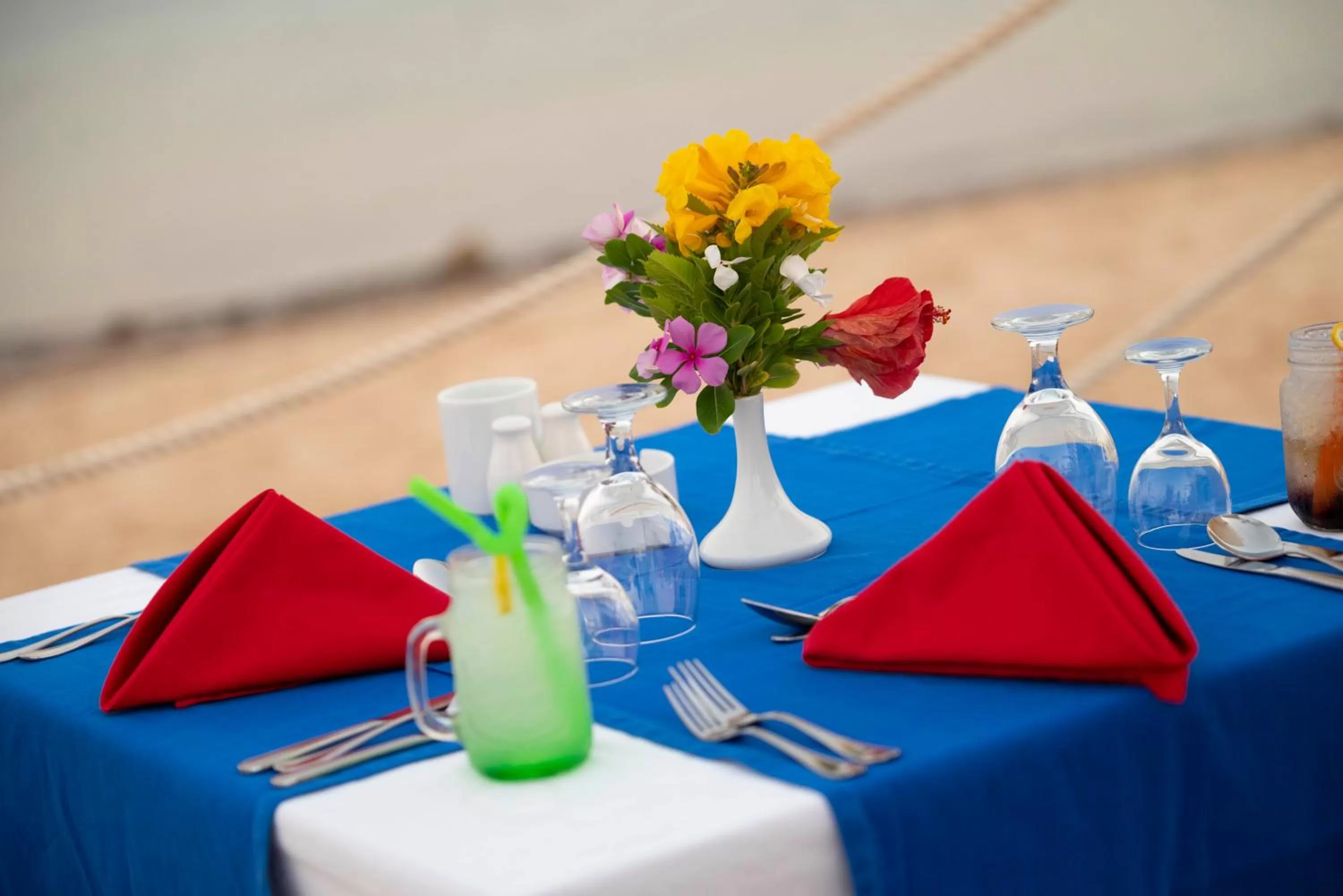 Food and drinks in Nuweiba Club Resort