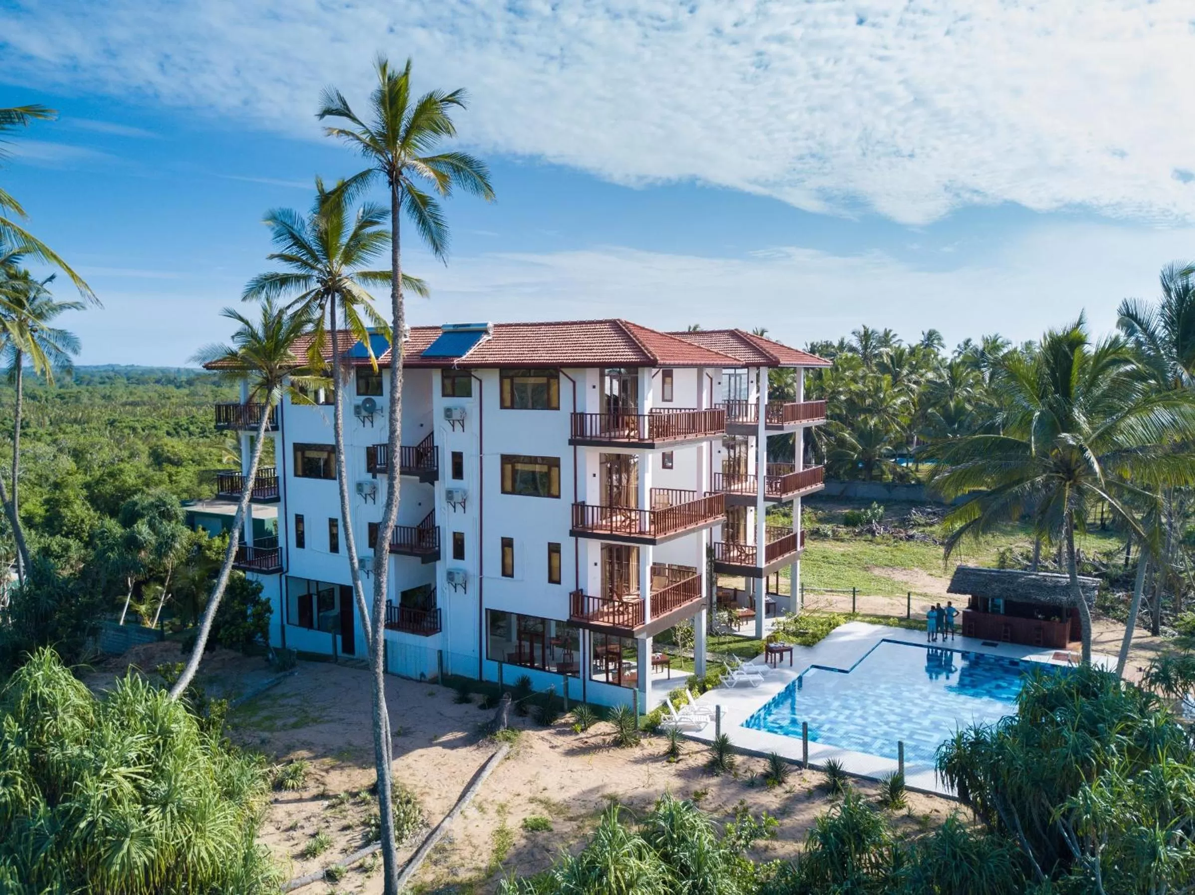 Property building in Ananya Beach Resort