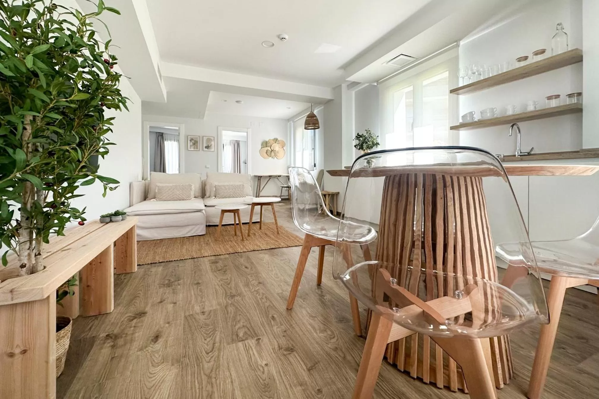 Kitchen or kitchenette in Le Petit Boutique Hotel