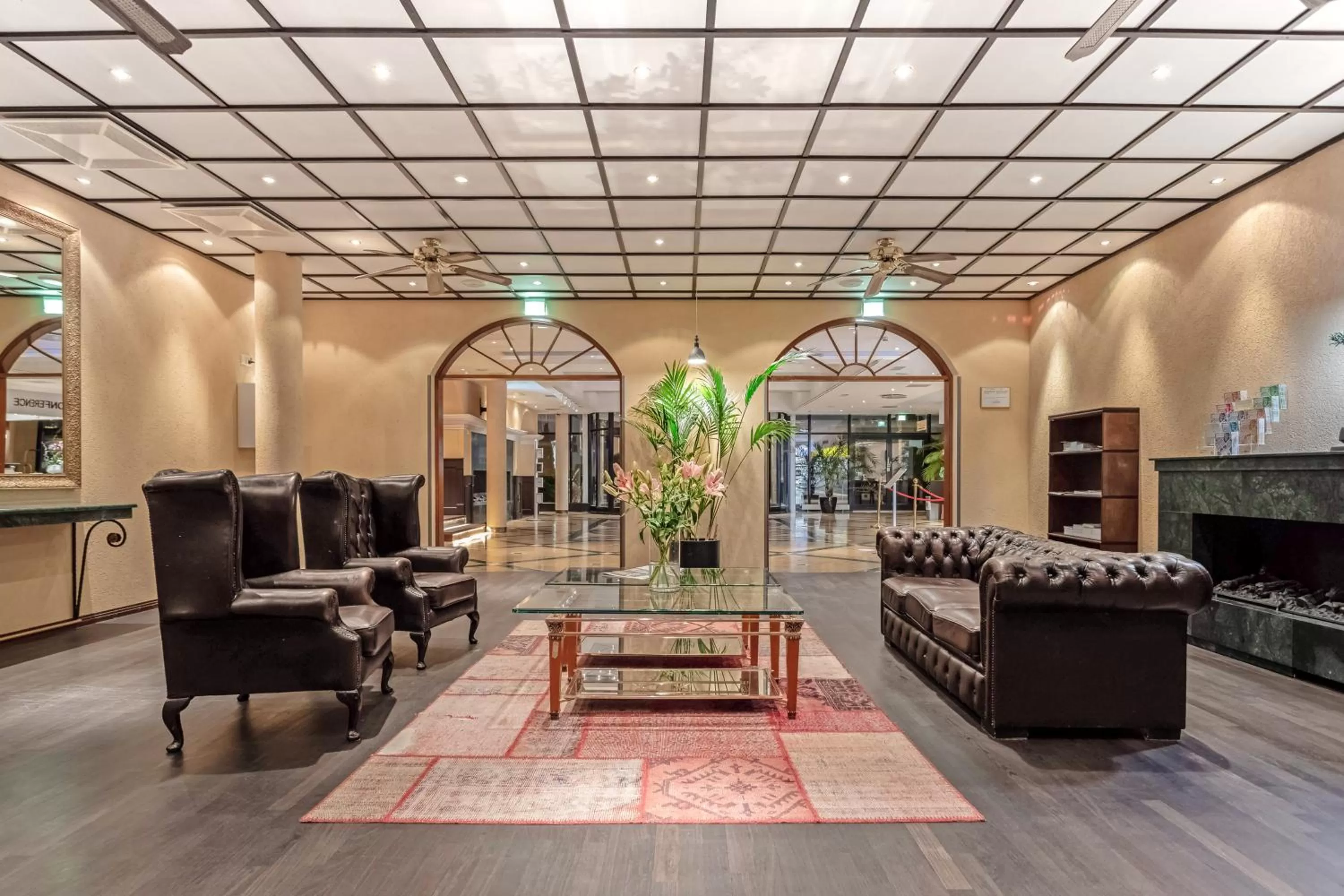 Lobby or reception in Holiday Club Turun Caribia