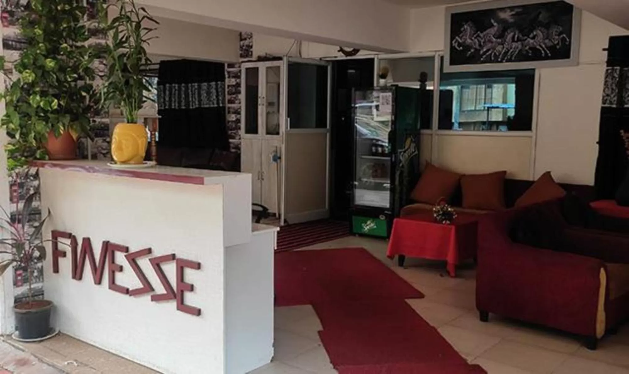 Lobby or reception, Lobby/Reception in FabHotel Prime Finesse