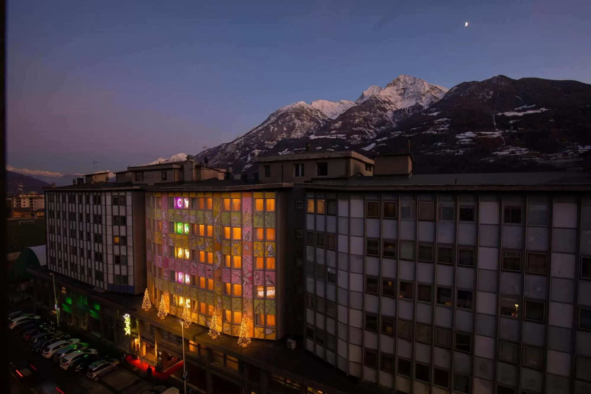 Property building in OMAMA Hotel