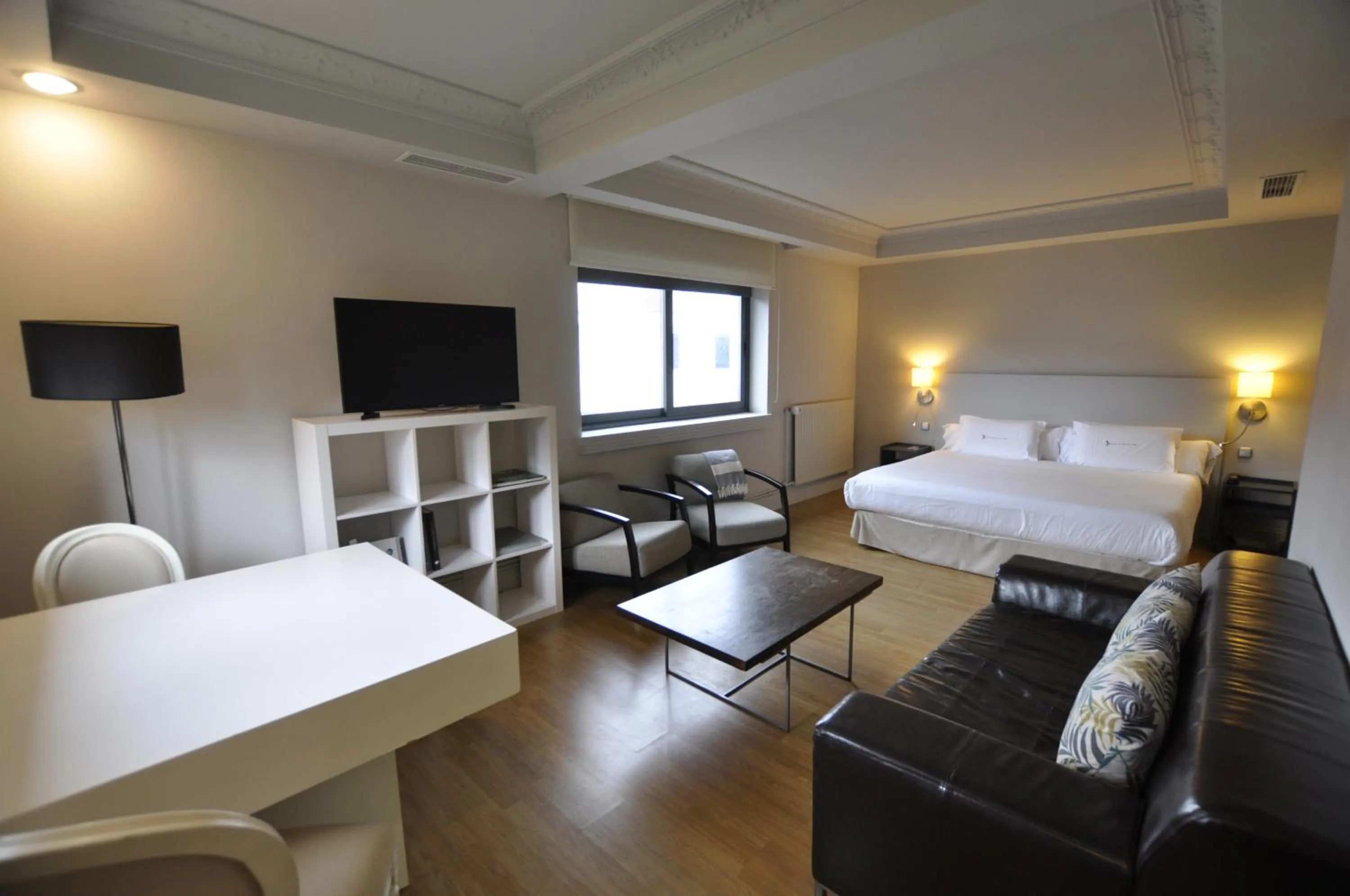 Bed in Hotel Rio Bidasoa