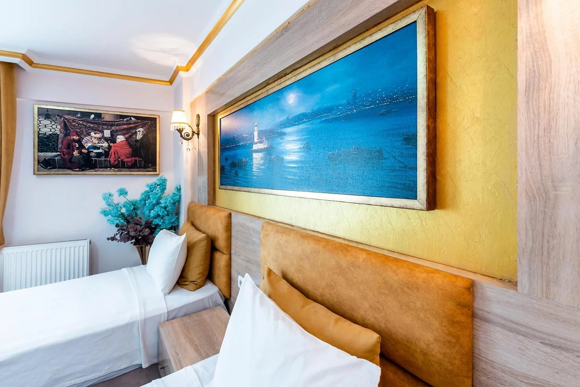 Bed in Kadirga Antik Hotel - Sultanahmet