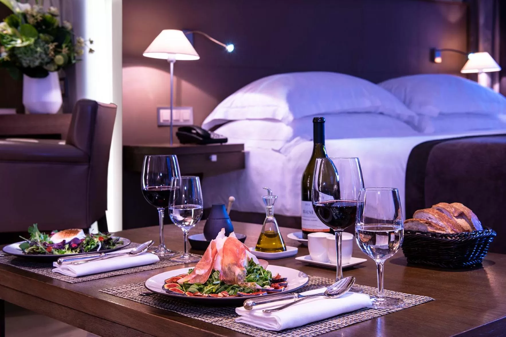 Living room in Hôtel Les Armures