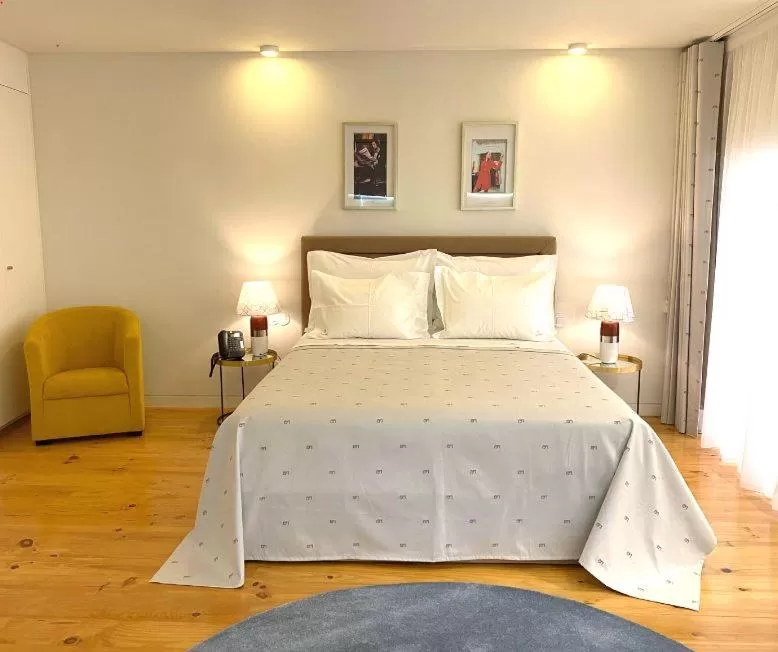 Bed in TM Luxury Apartments Lisbon