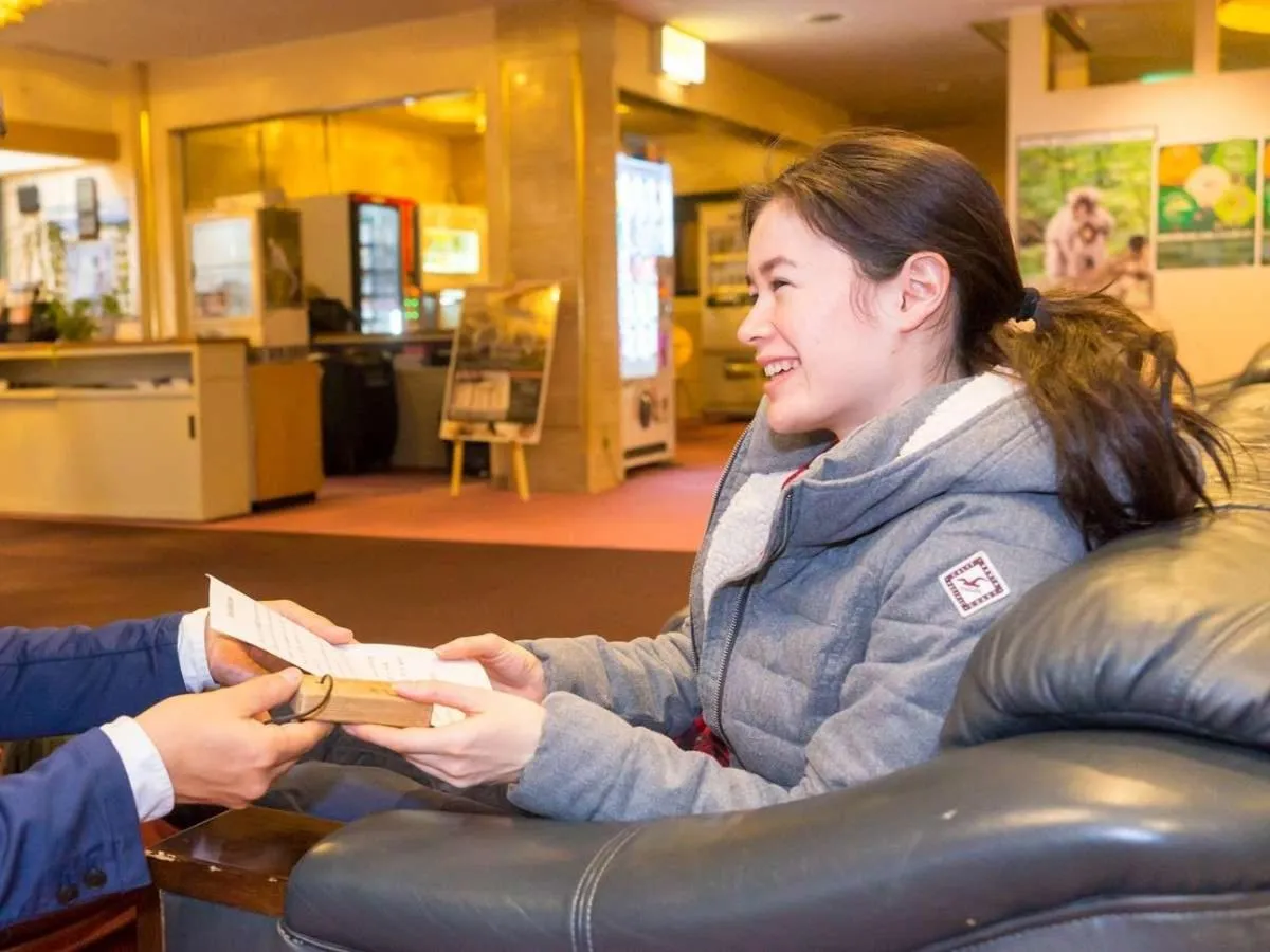 Guests in Hotel Yudanaka