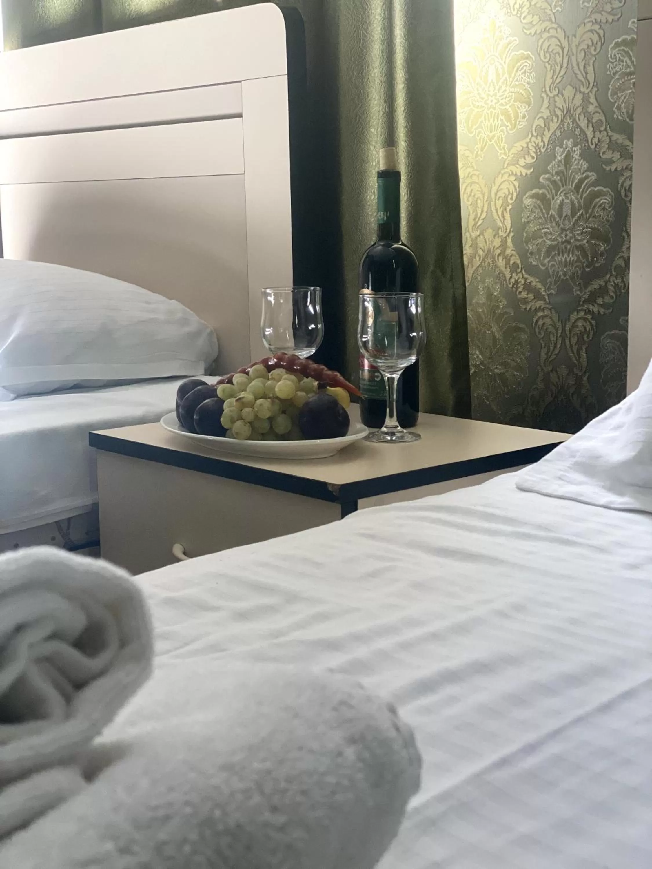 Bed in Hotel Shalimar