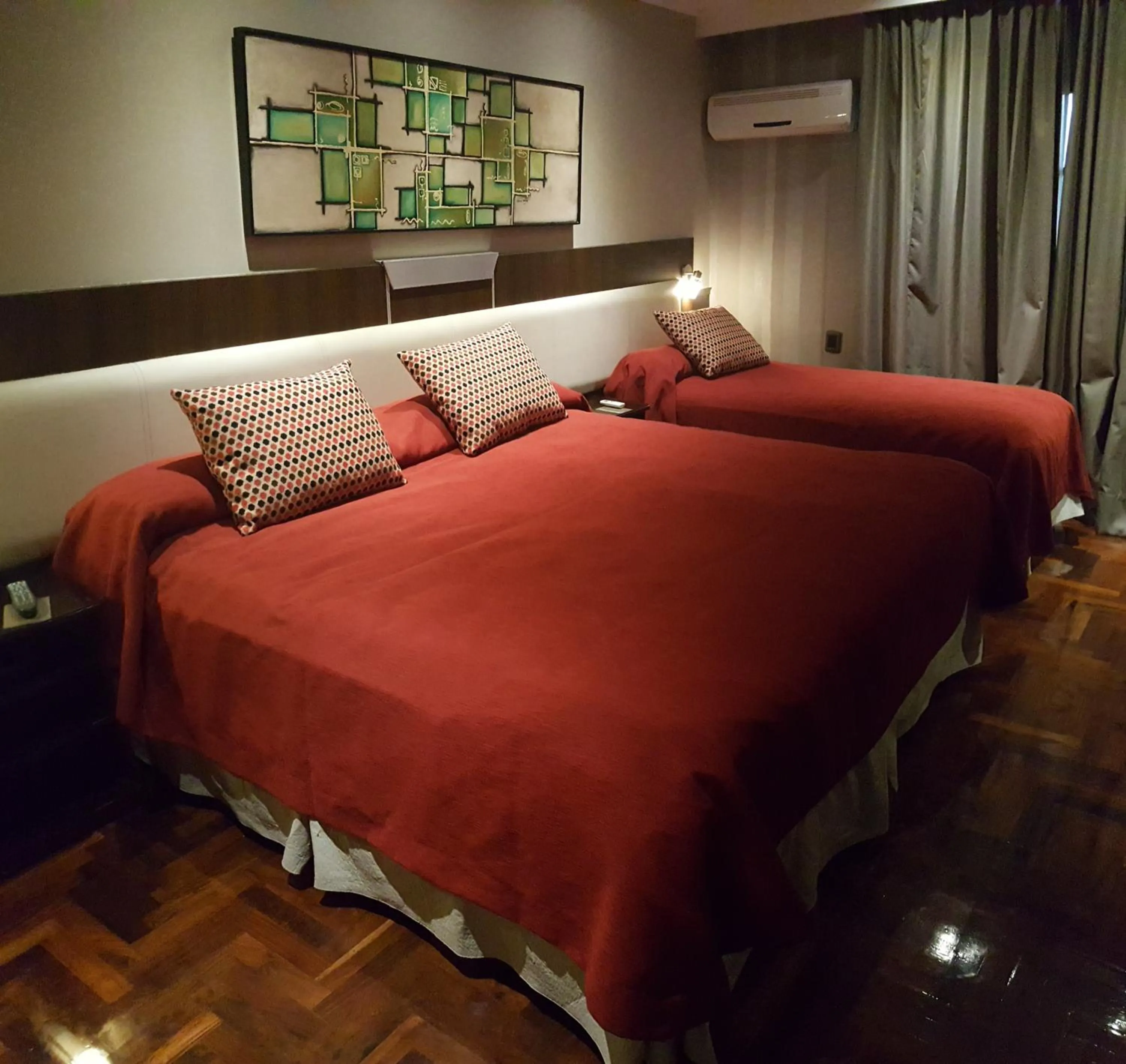 Bed in Hotel Viñas del Sol