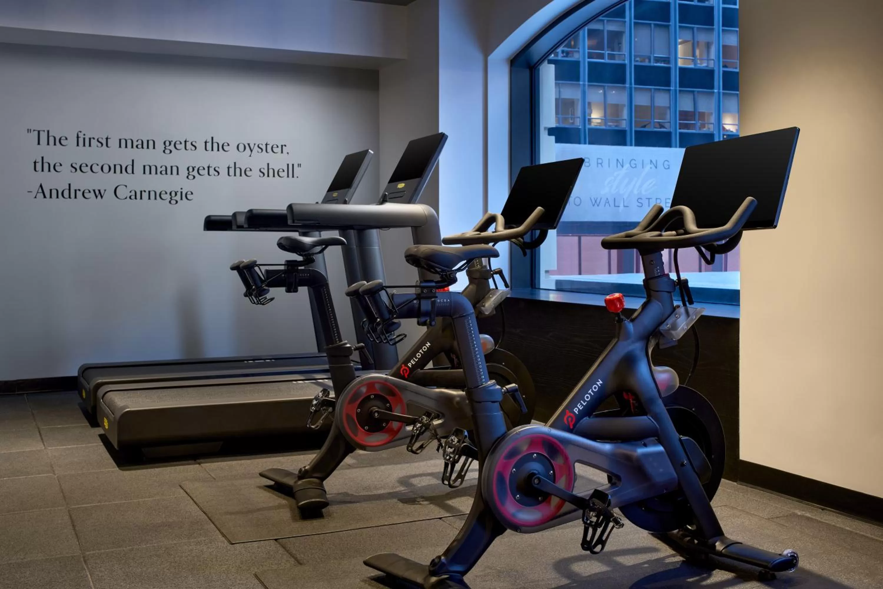 Fitness centre/facilities in The Wall Street Hotel New York City