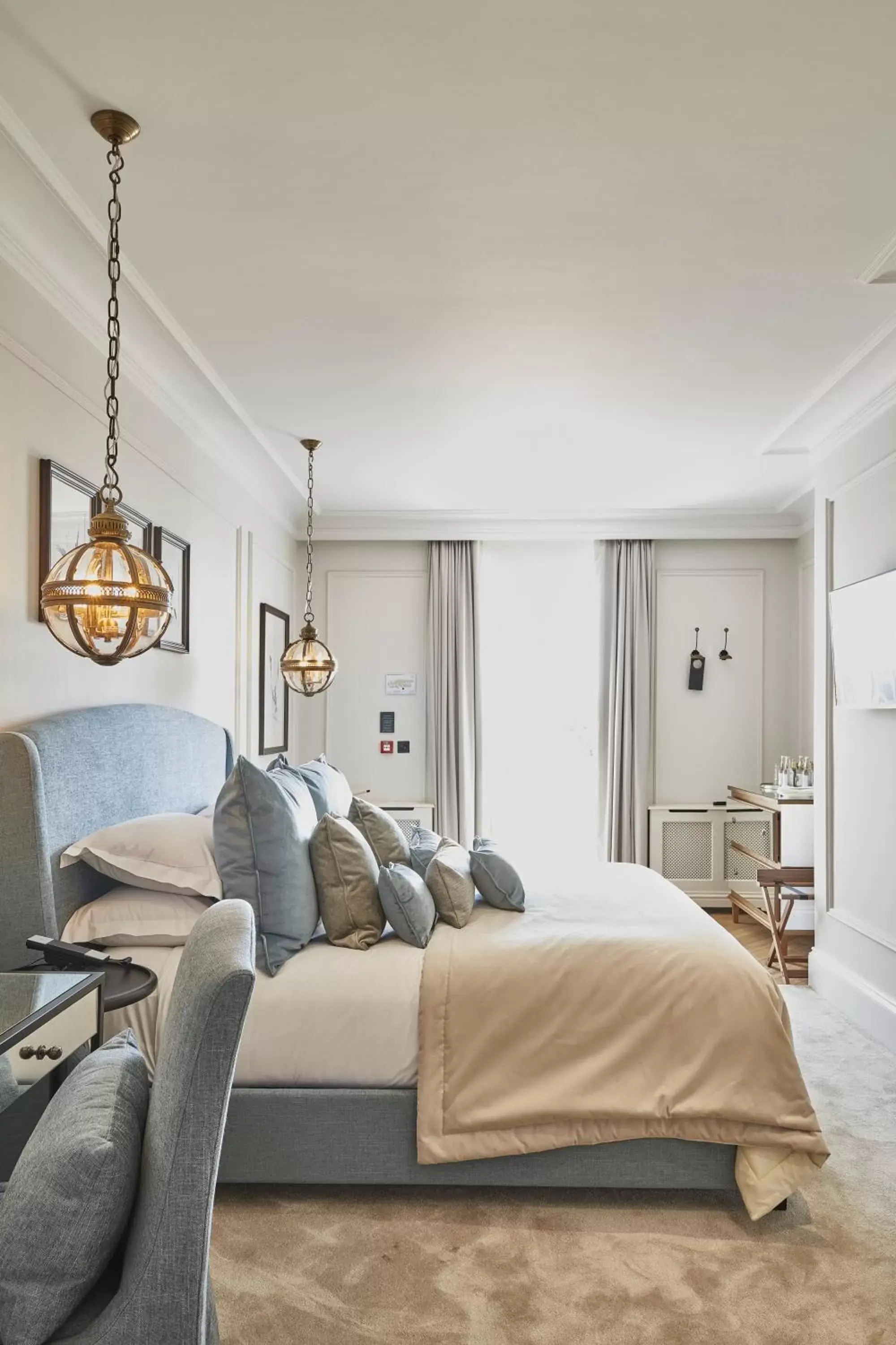 King Suite in Lympstone Manor Hotel King Suite in Lympstone Manor Hotel