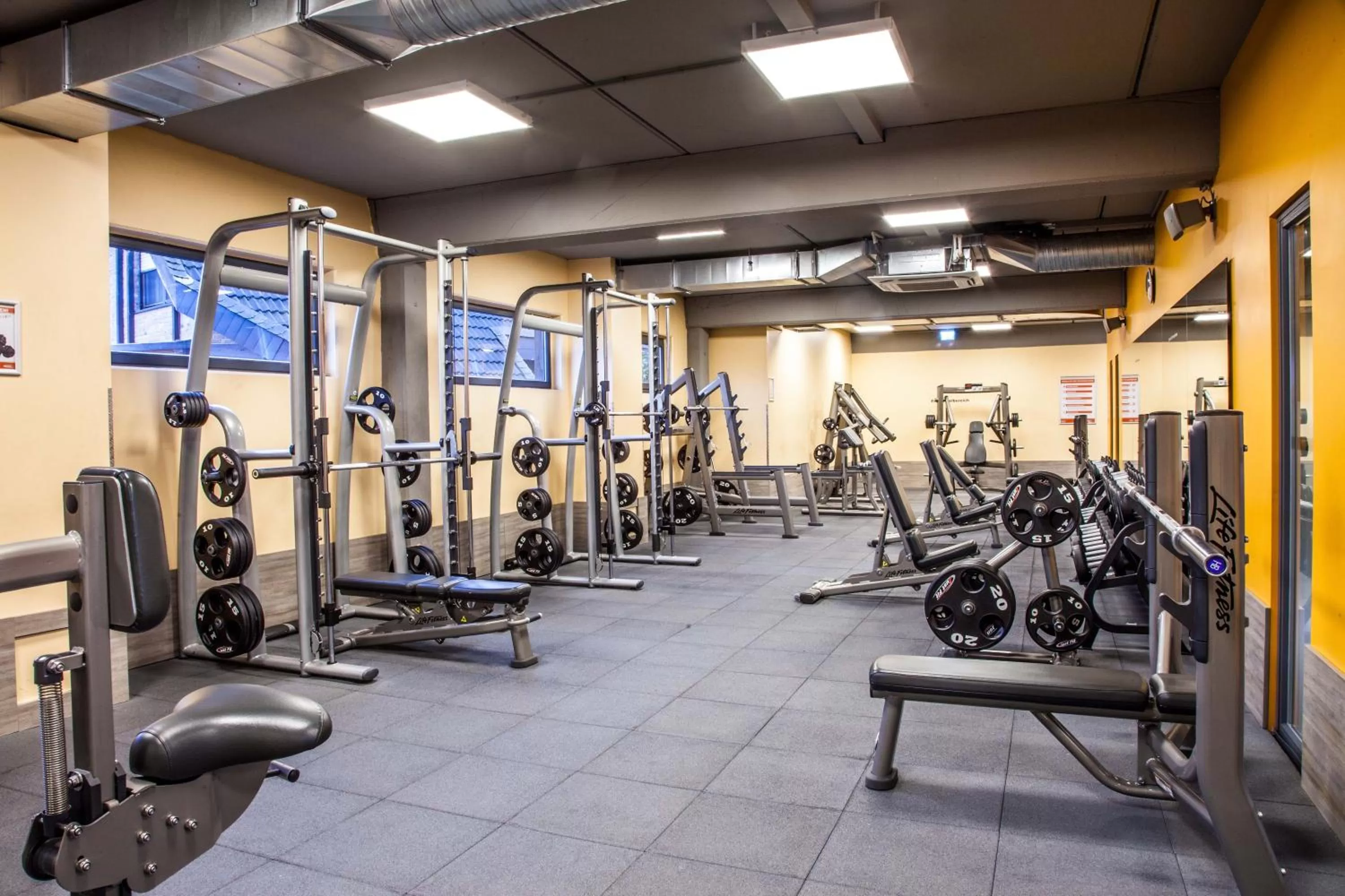 Fitness centre/facilities in Hotel Bergheim