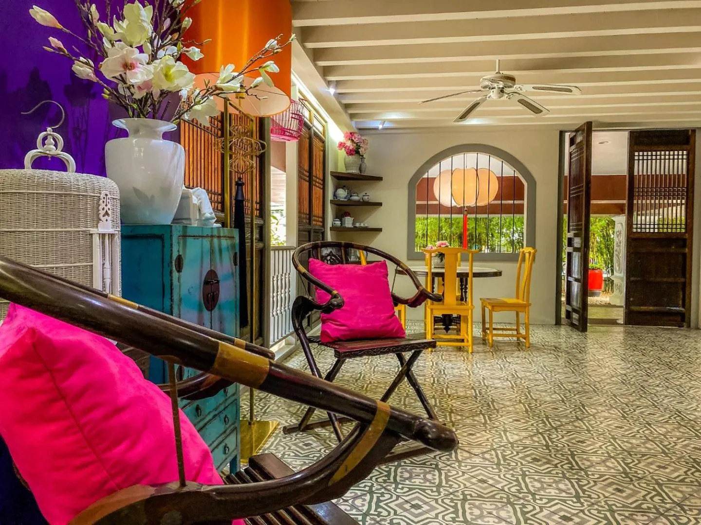 Lobby or reception in Sino House Phuket Hotel - SHA Plus