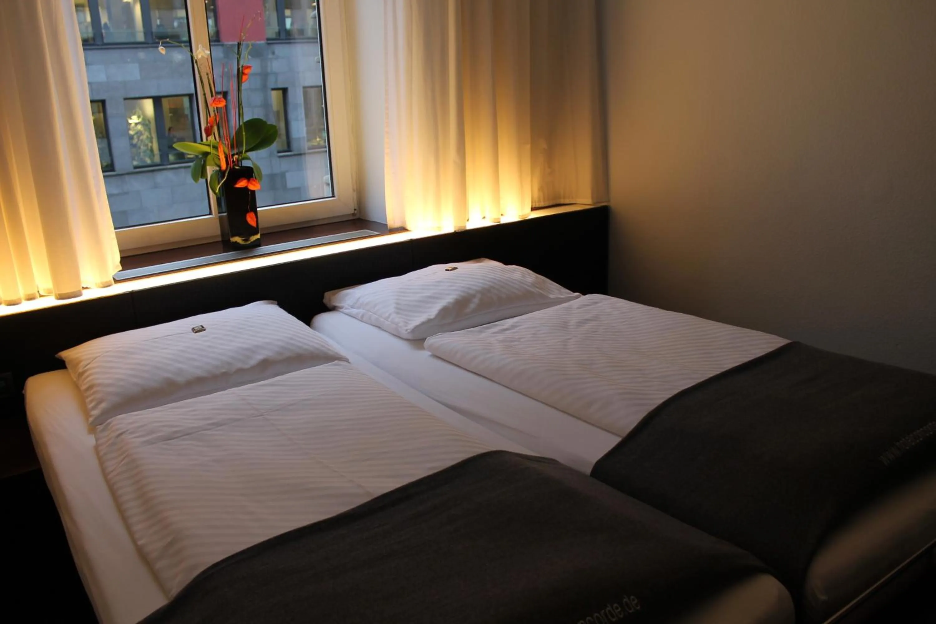 Bed in Hotel Concorde