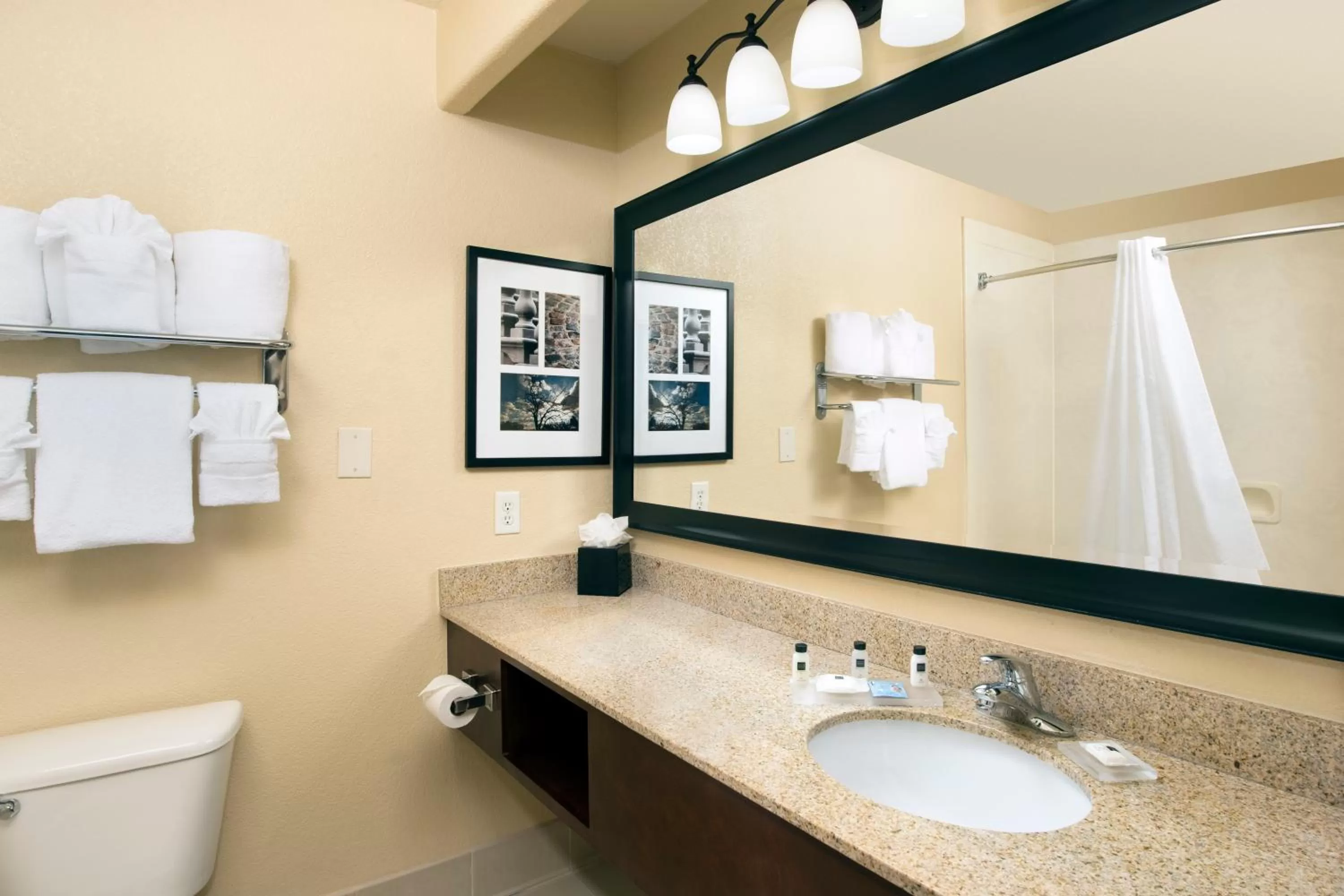 Bathroom in Country Inn & Suites by Radisson, Houston Intercontinental Airport East, TX