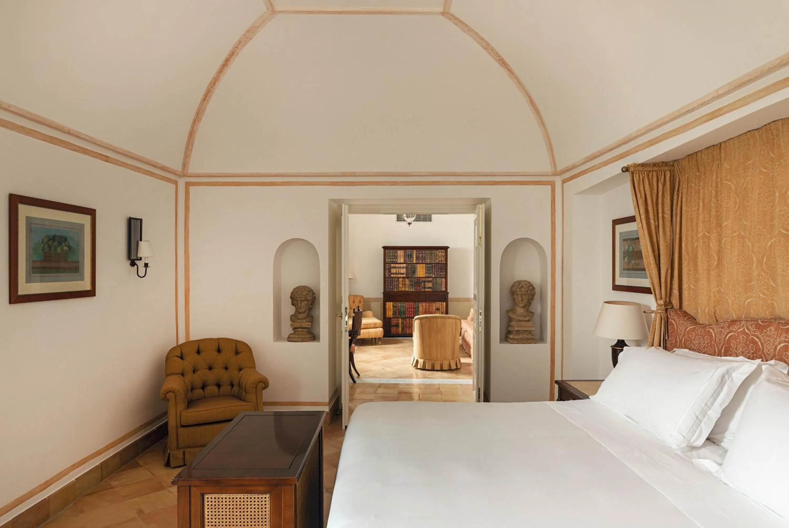 Bedroom, Bed in Caruso, A Belmond Hotel, Amalfi Coast