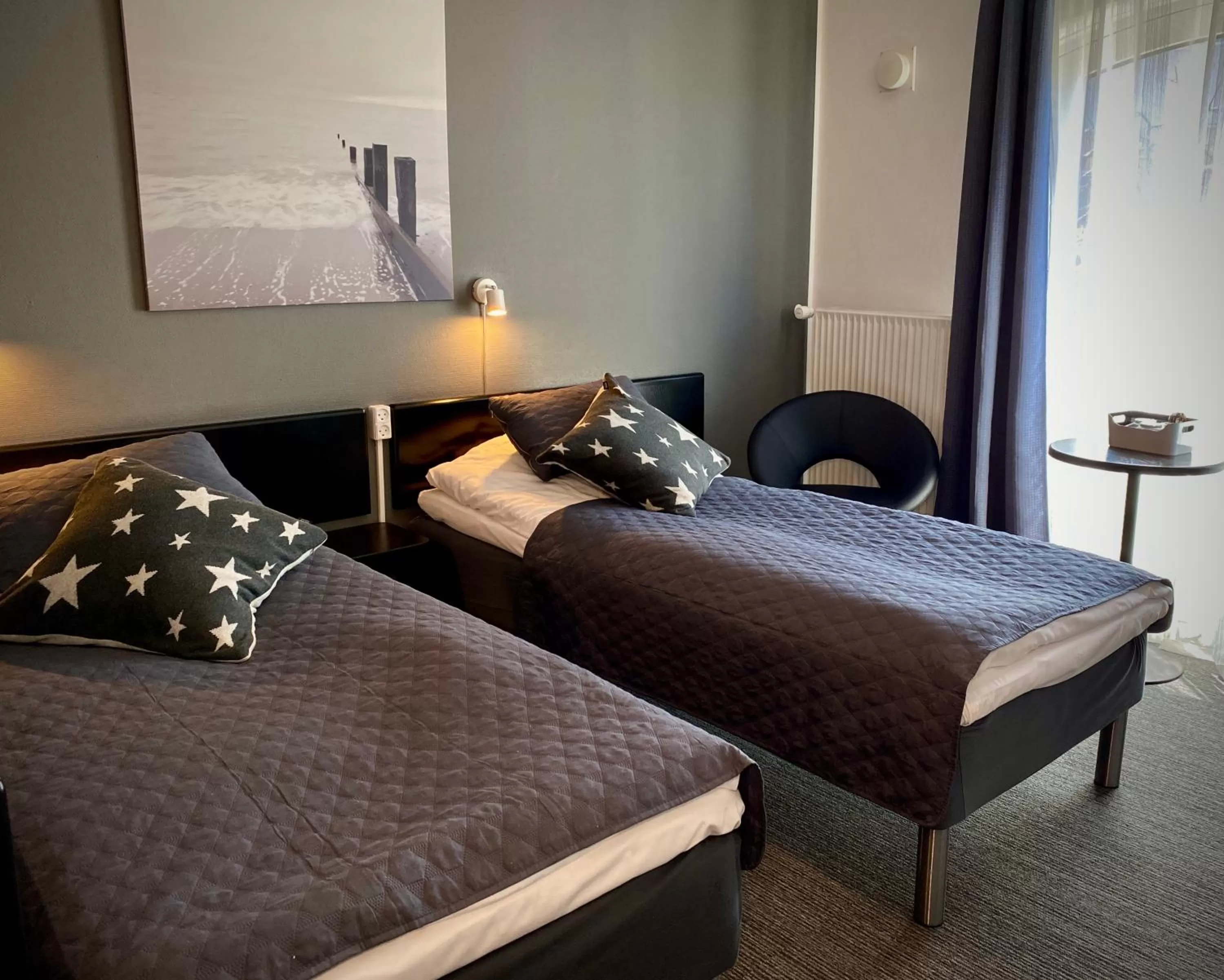 Living room, Bed in Taastrup Park Hotel