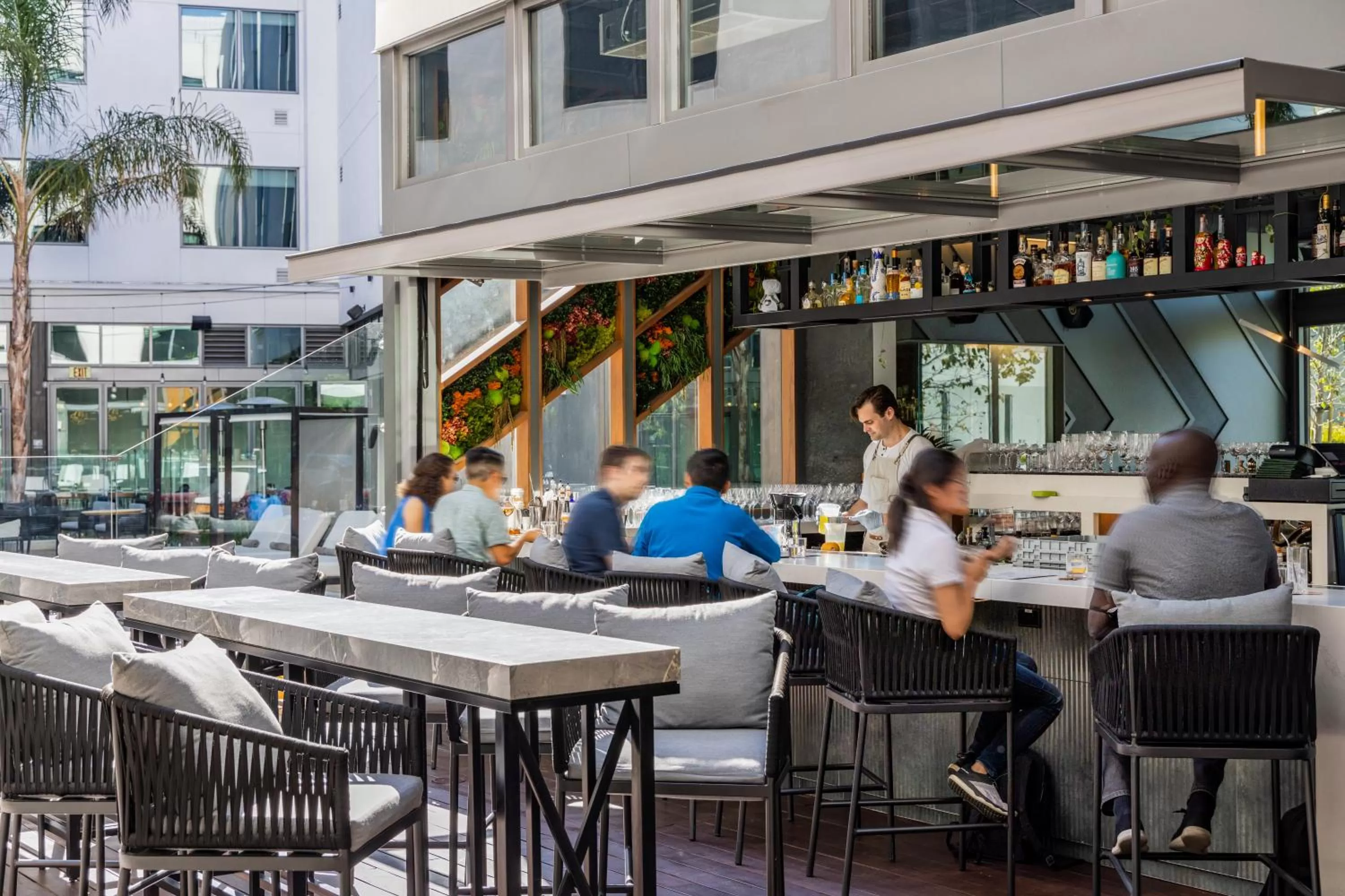 Restaurant/places to eat in Shashi Hotel Mountain View Palo Alto