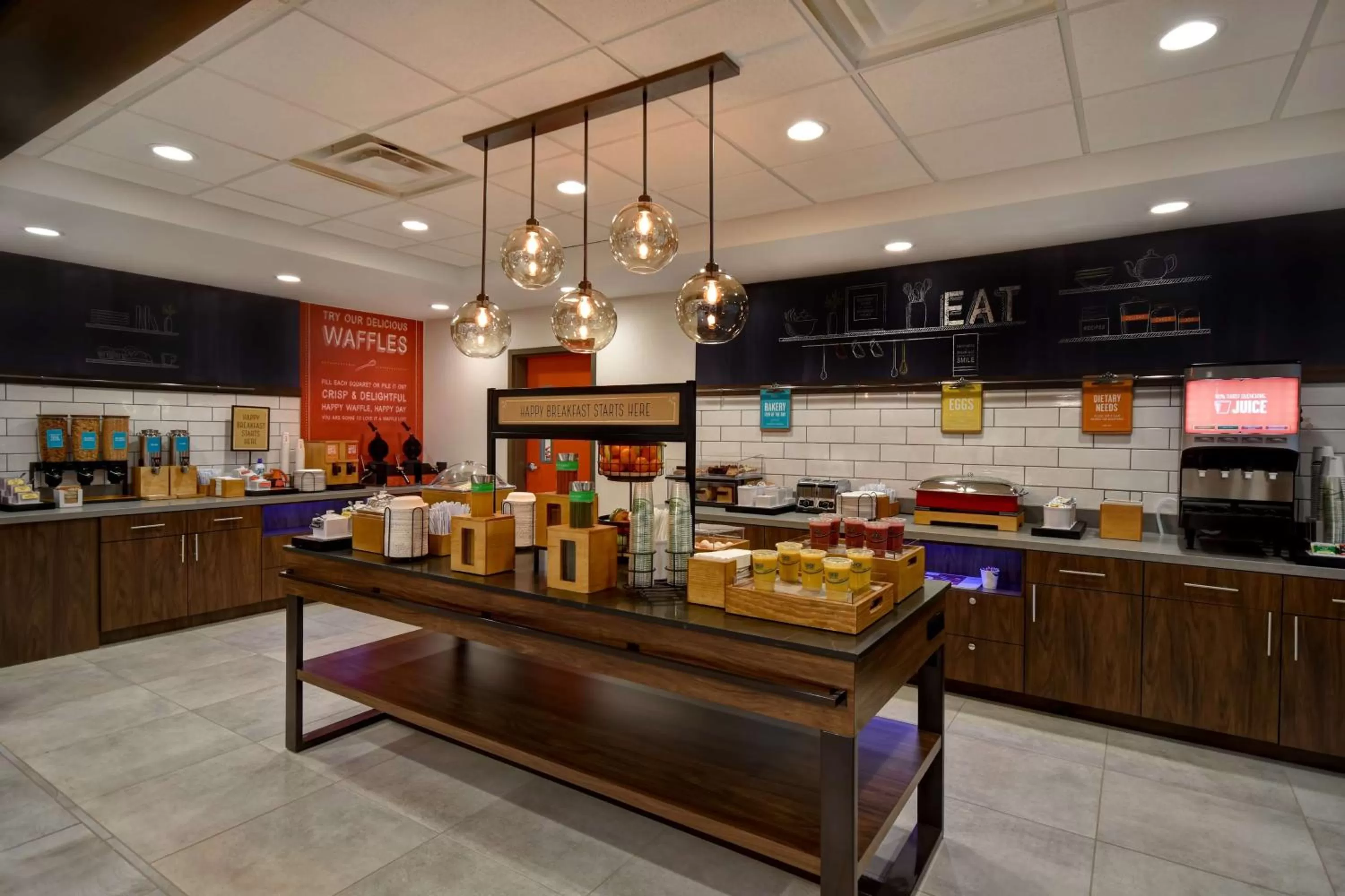 Breakfast in Hampton Inn Pleasant View