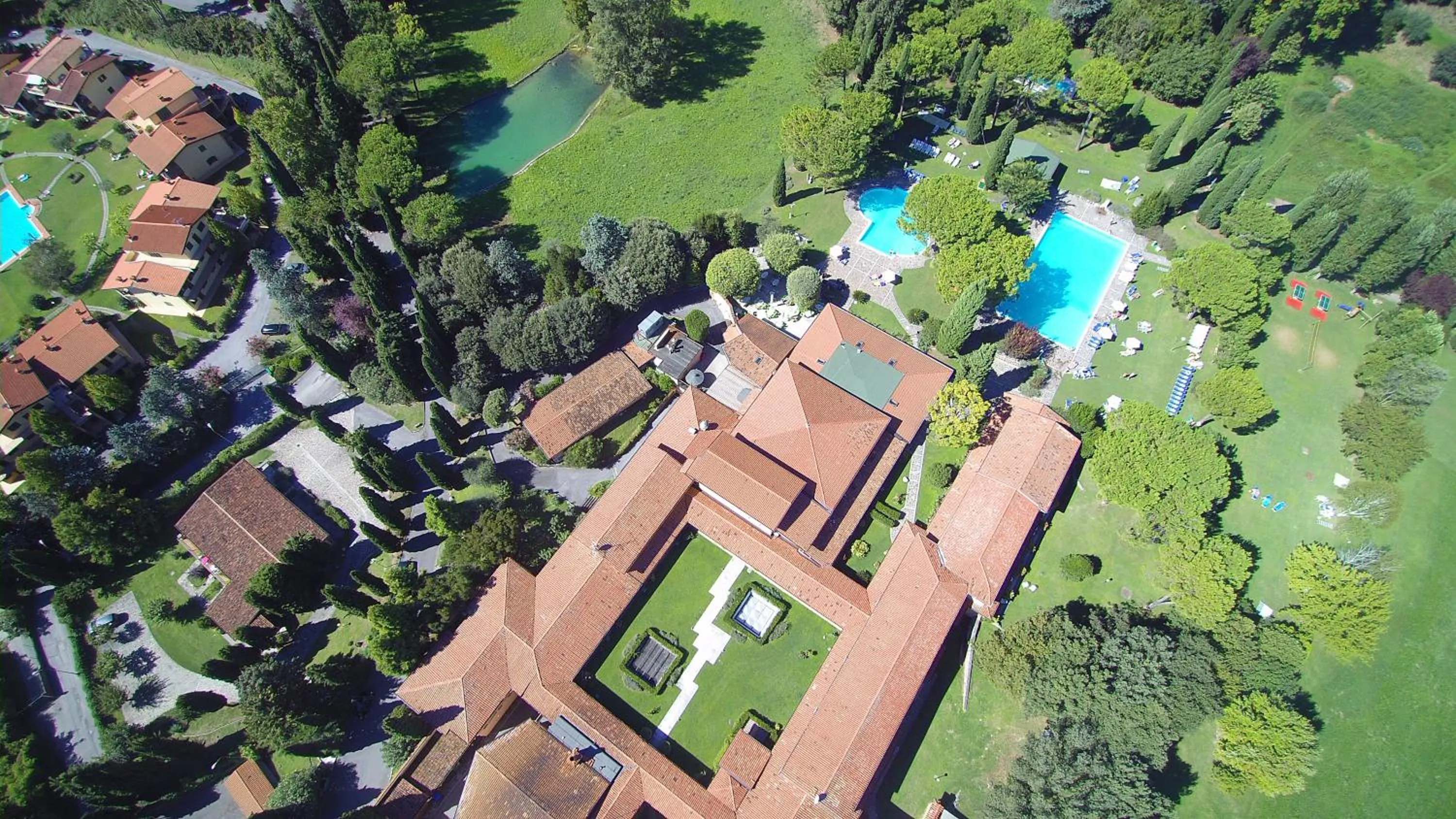 Bird's eye view in West Garda Hotel