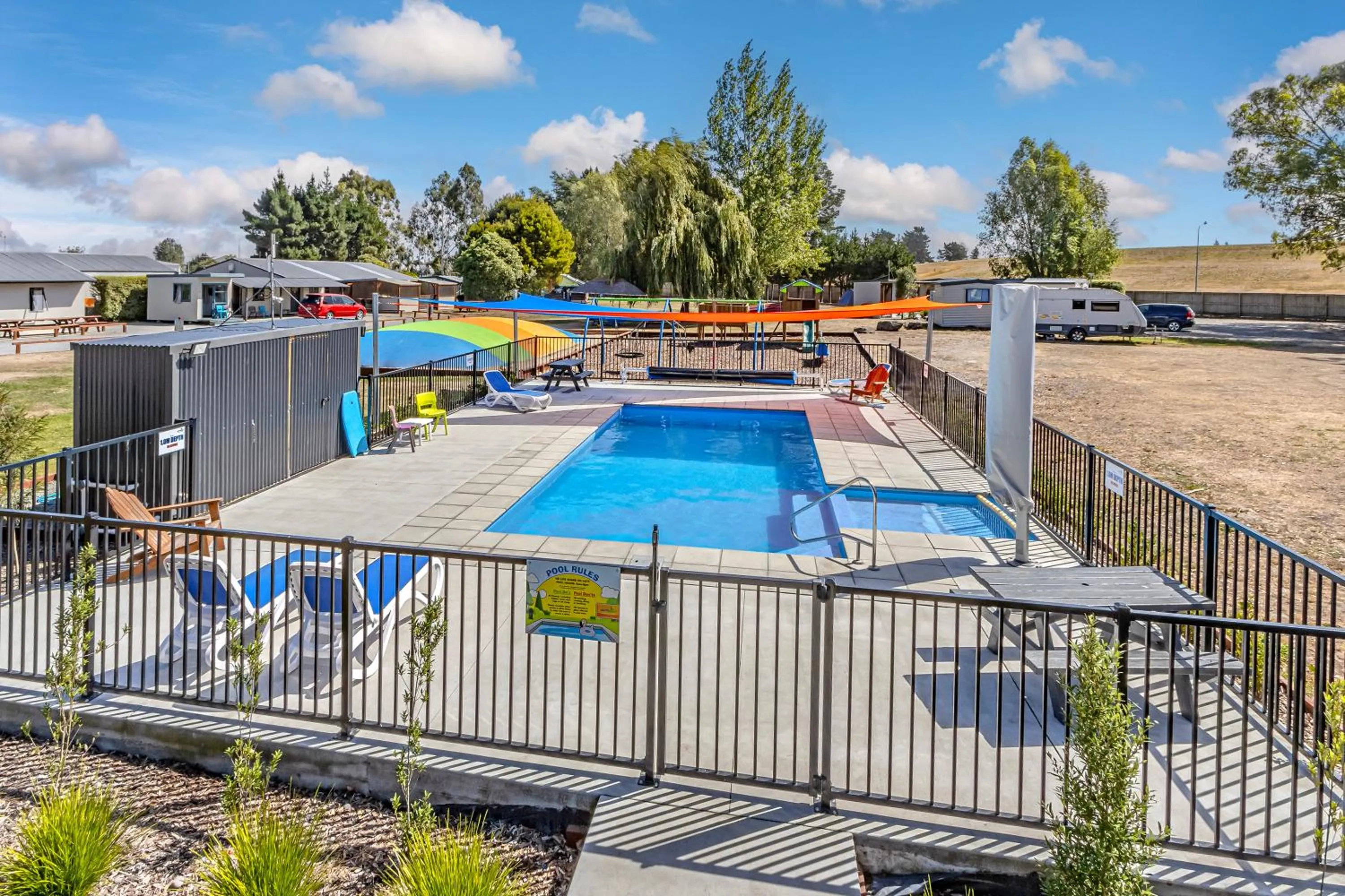 Swimming pool in North South Holiday Park