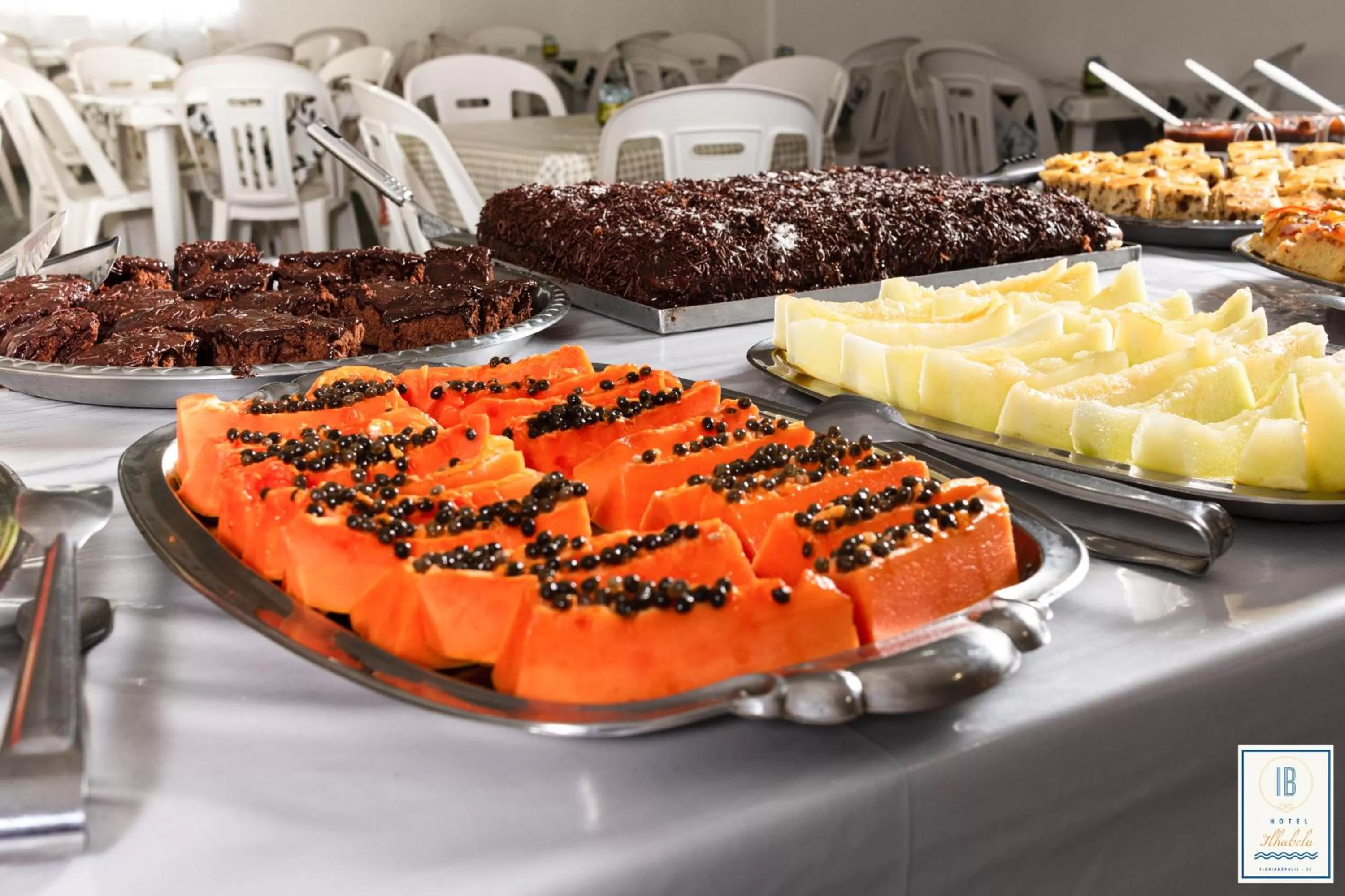 Breakfast in Hotel Residencial Ilhabela