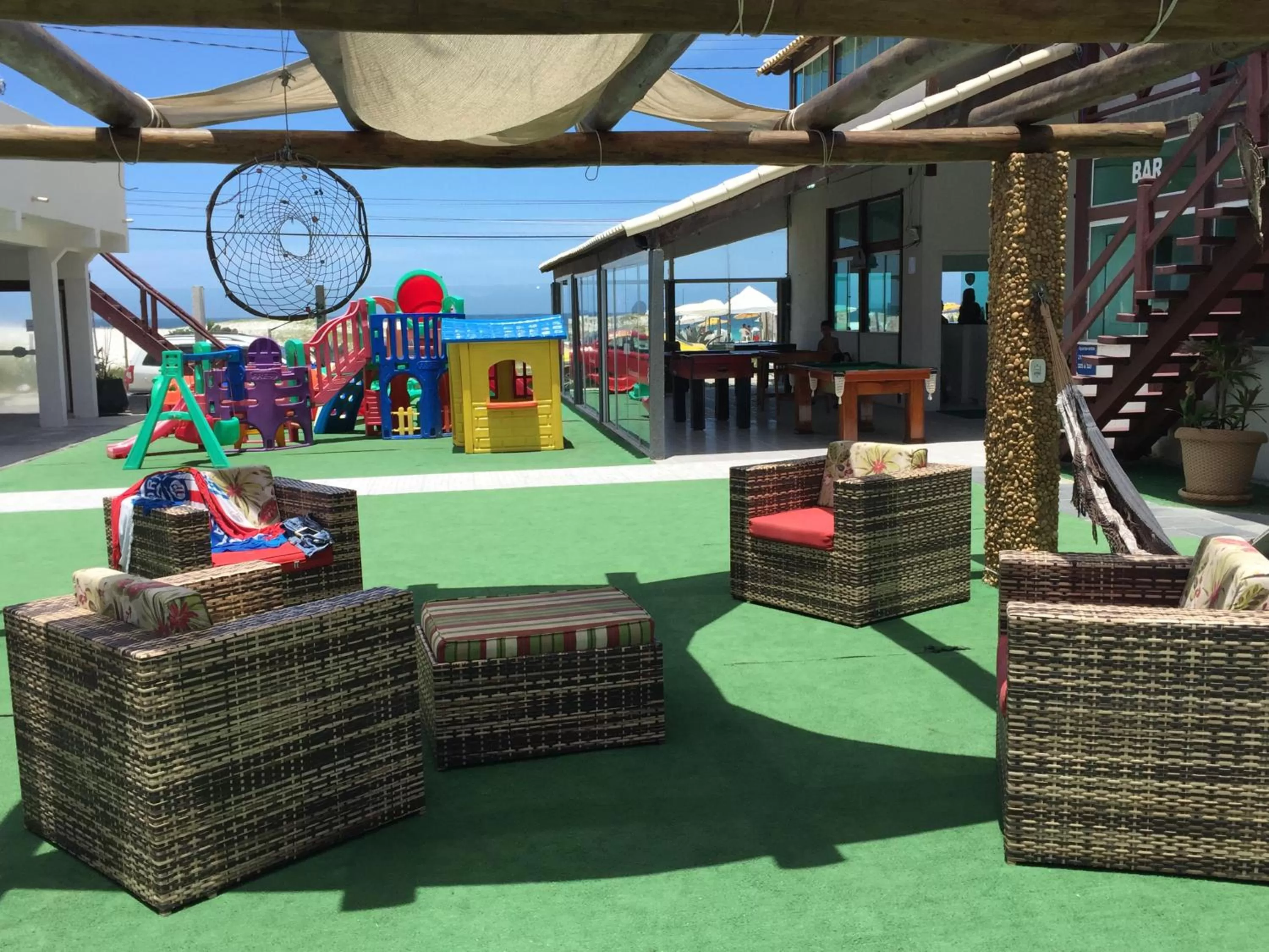 Patio in Pousada Laguna Hotel