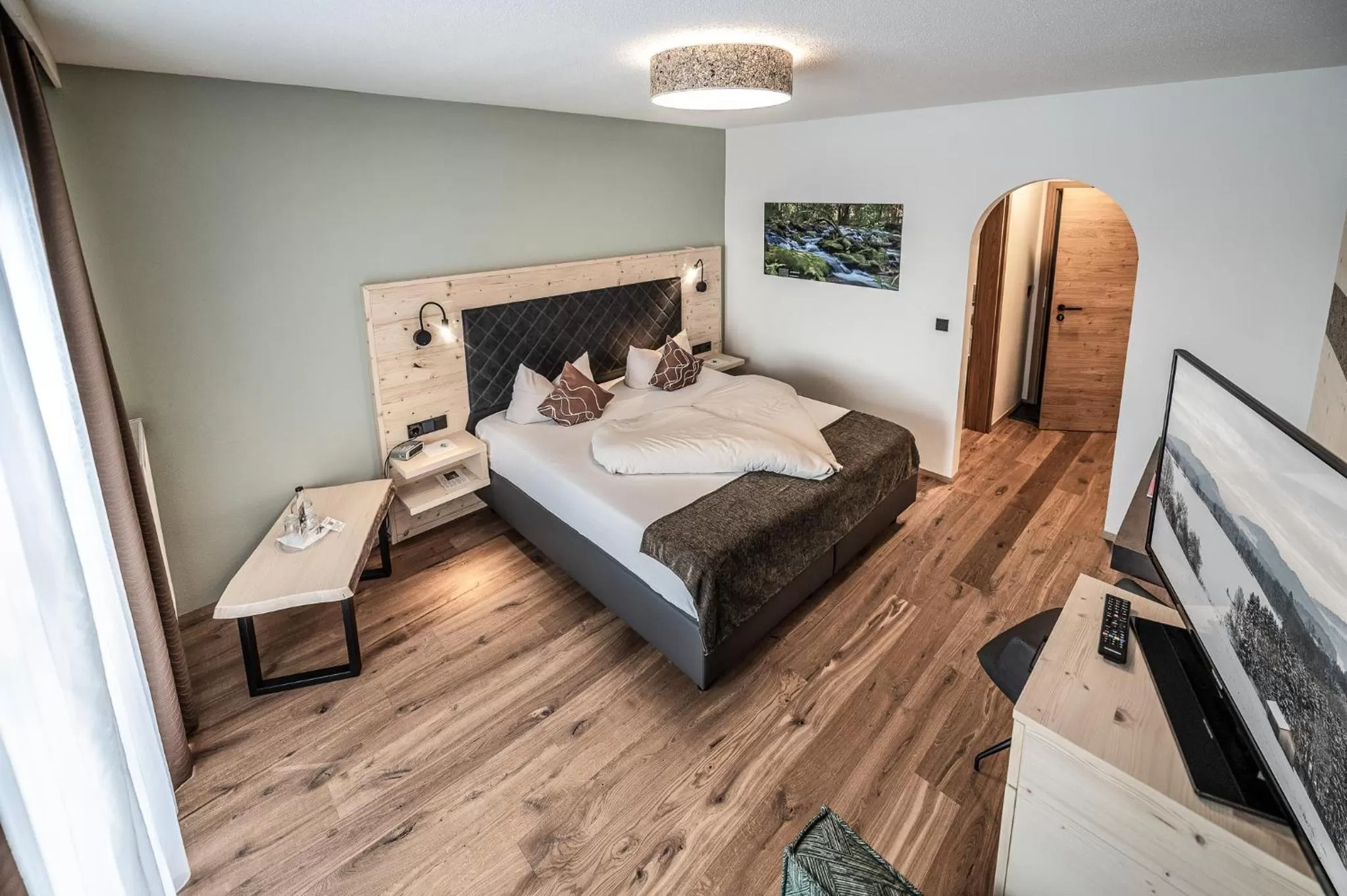 Photo of the whole room, Bed in Landrefugium Obermüller 4,5 Sterne