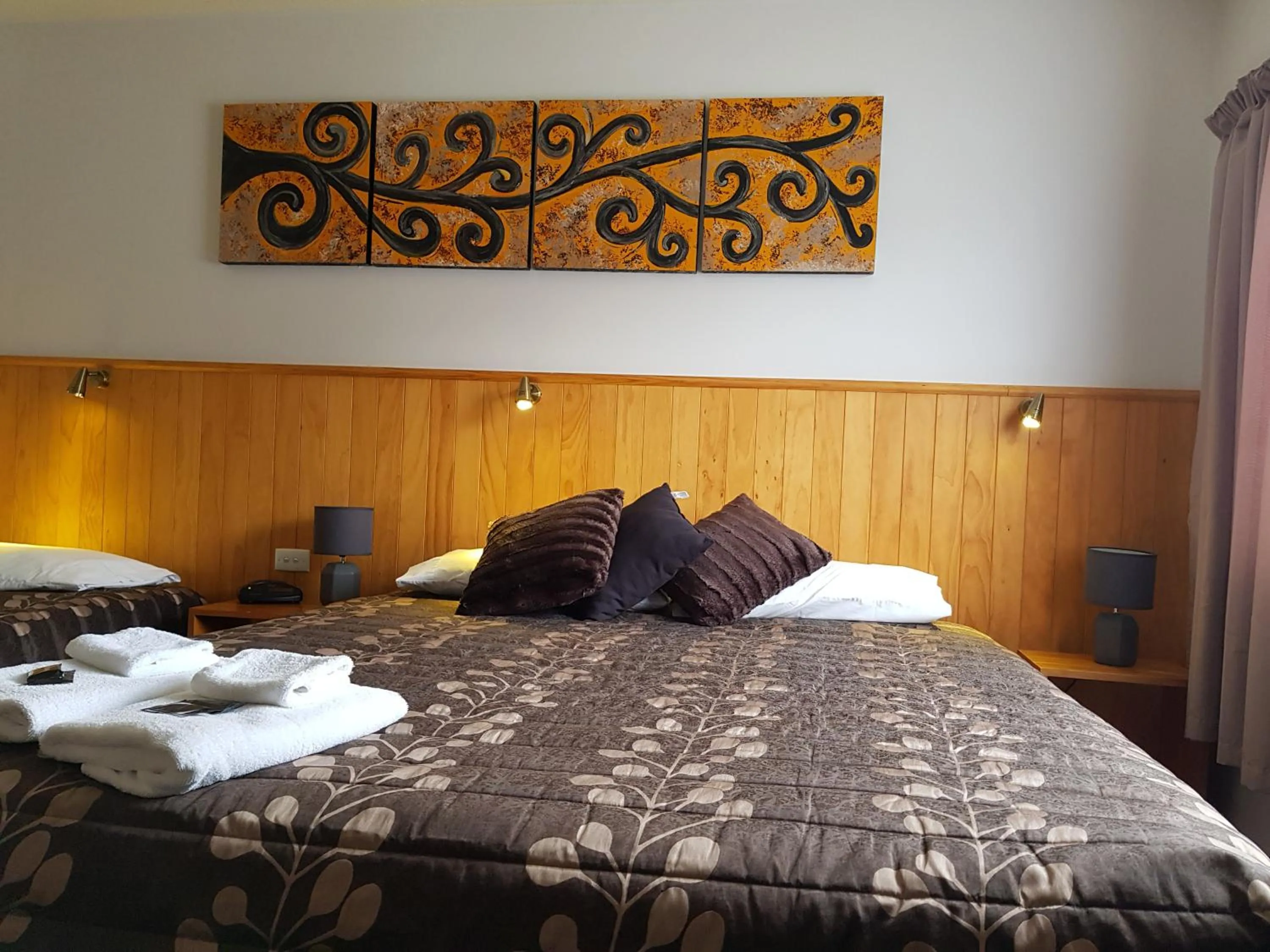 Bed in Abisko Lodge