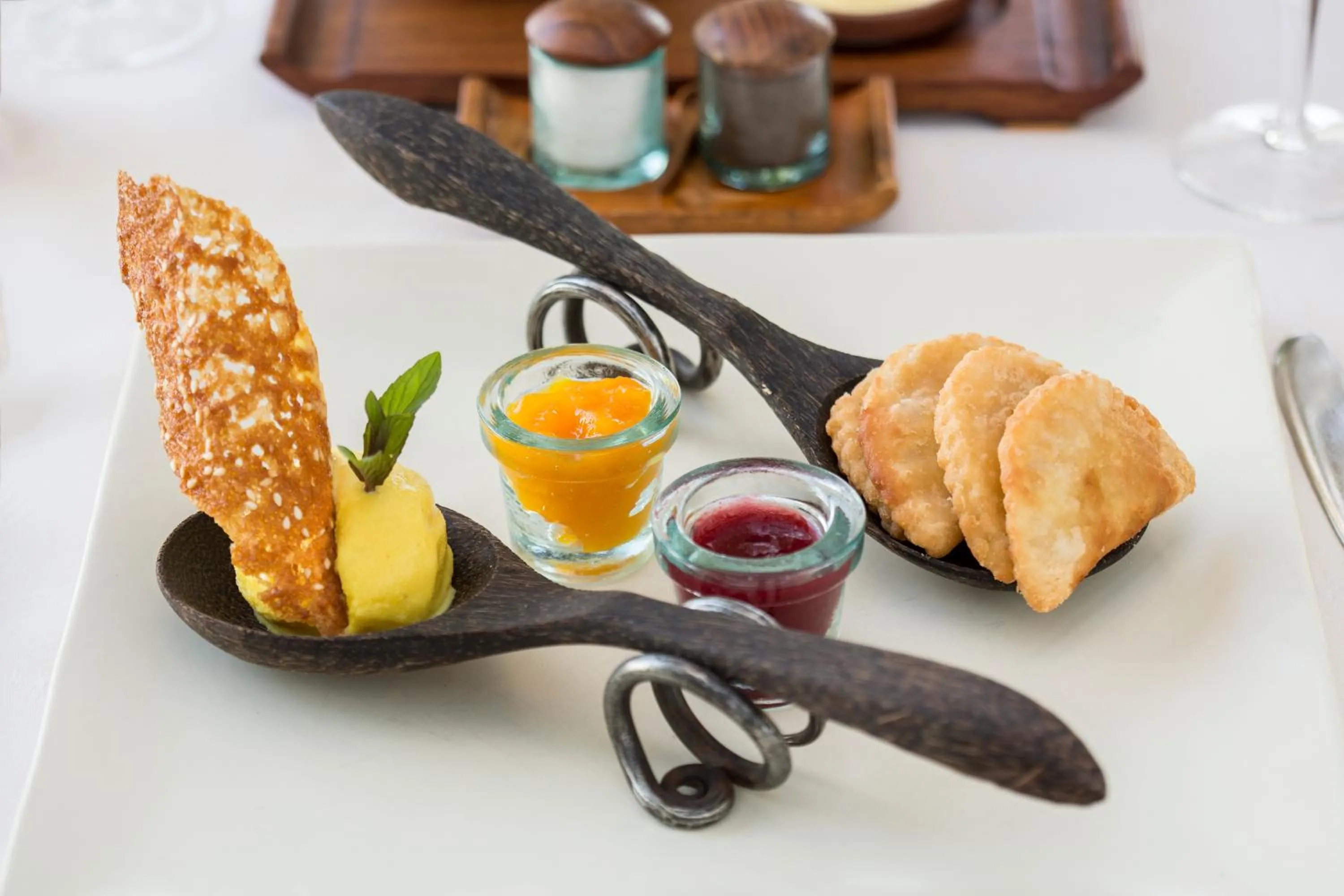 Food close-up in The Residence Mauritius