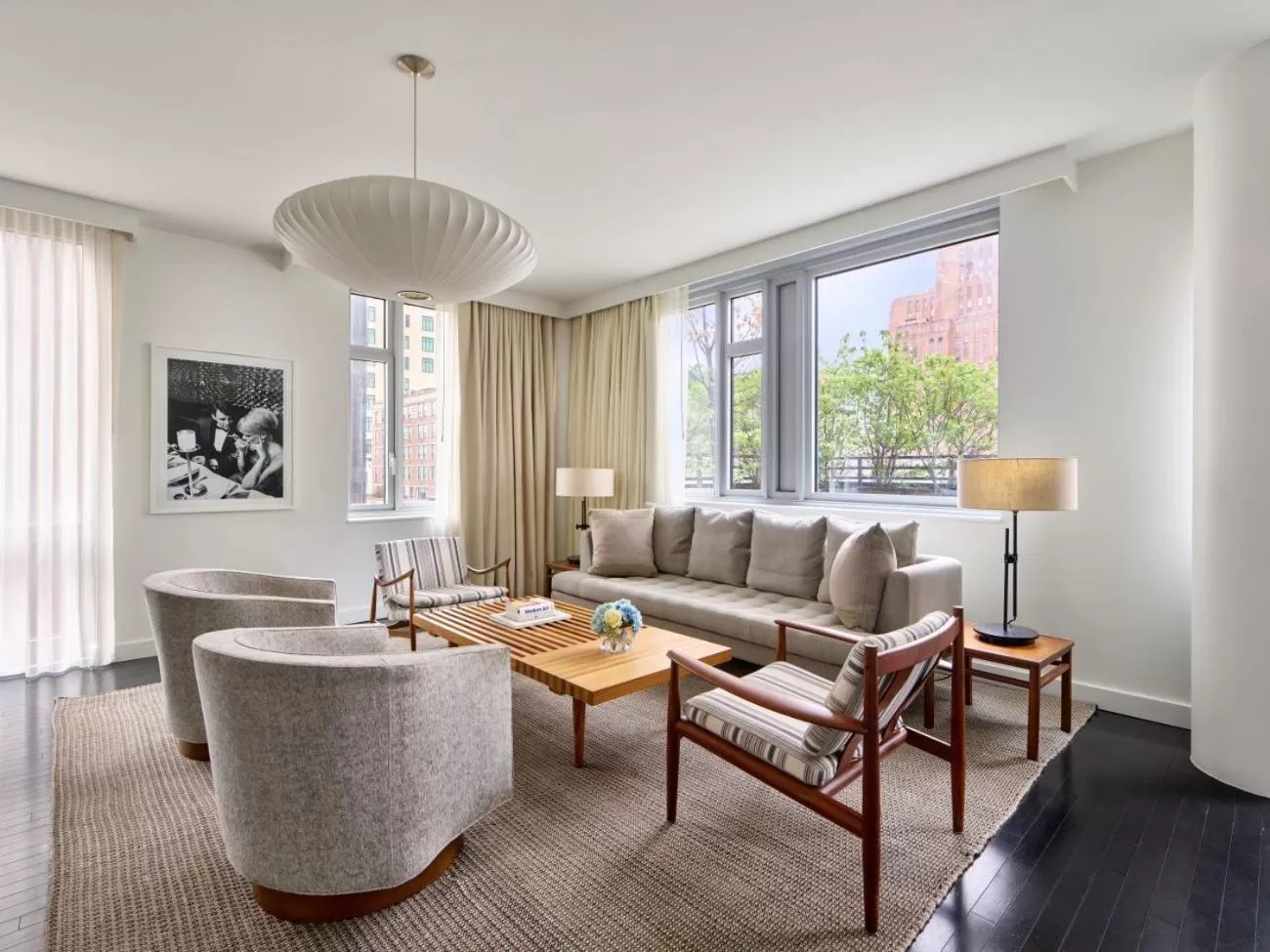 Living room in Smyth Tribeca